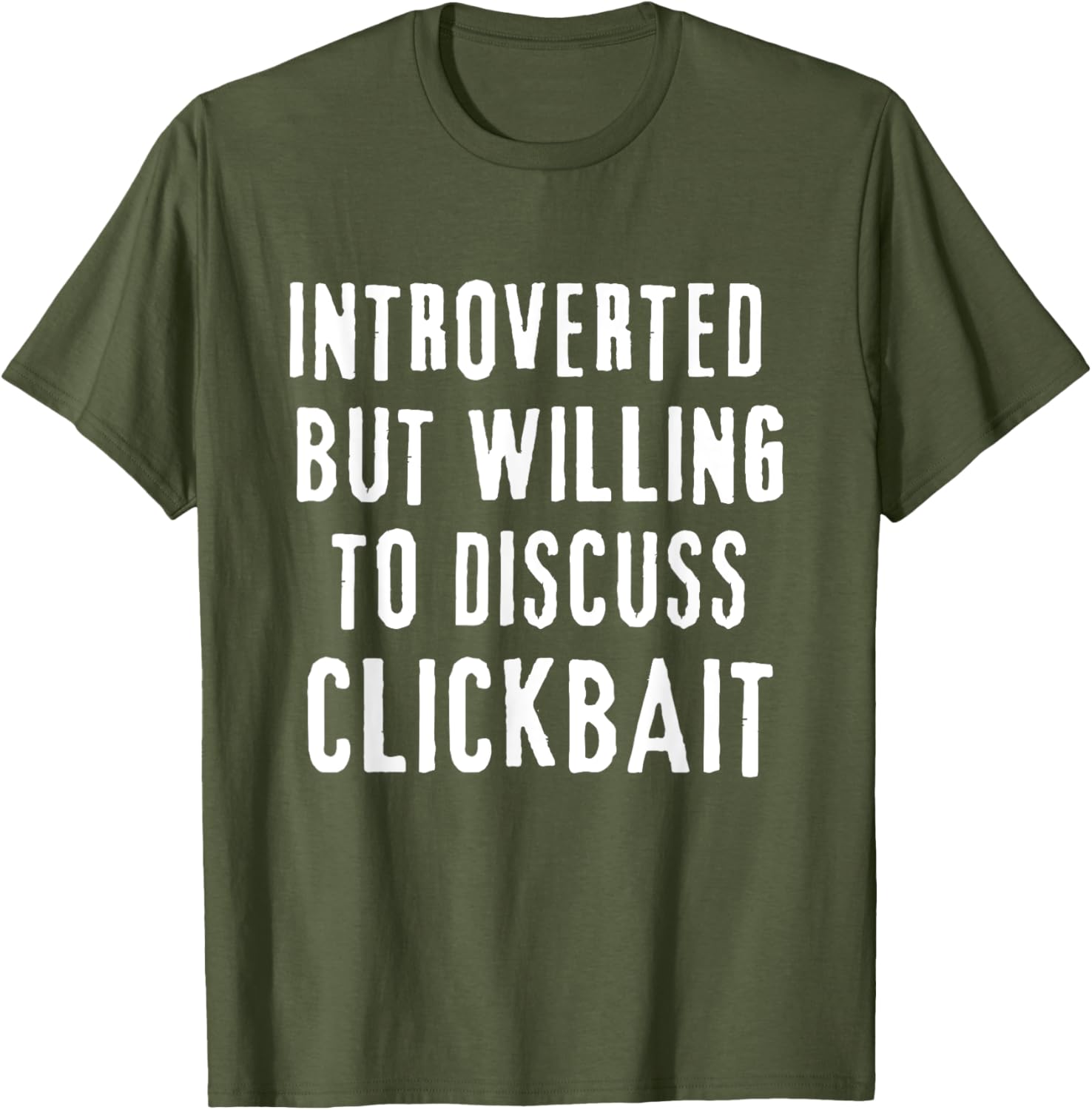 Introverted But Willing to Discuss T-Shirt Fun and Quirky Graphic Tee - 7