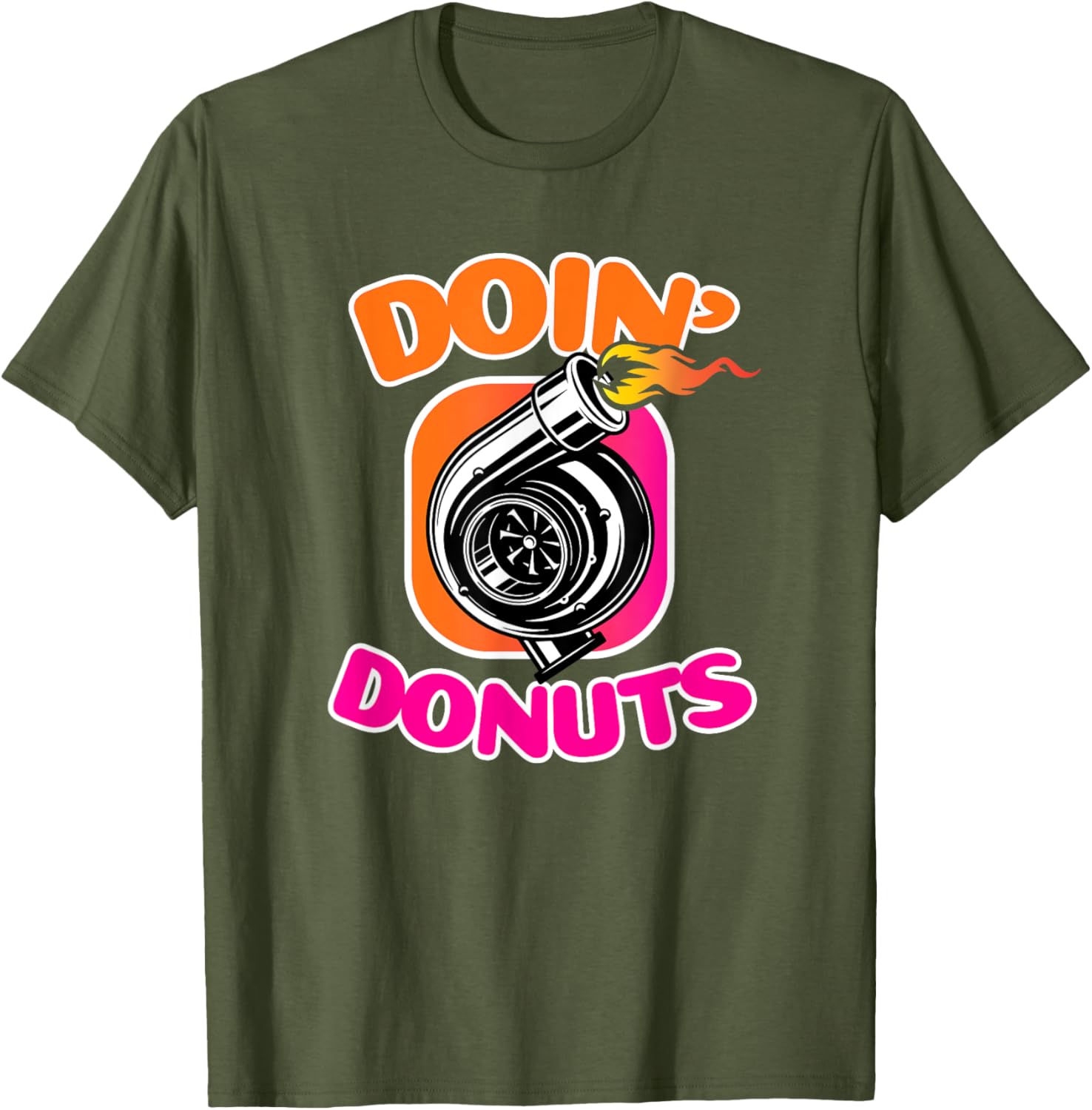 Doin' Donuts Shirt for Car Lovers - Funny Drift Racing T-Shirt - 23