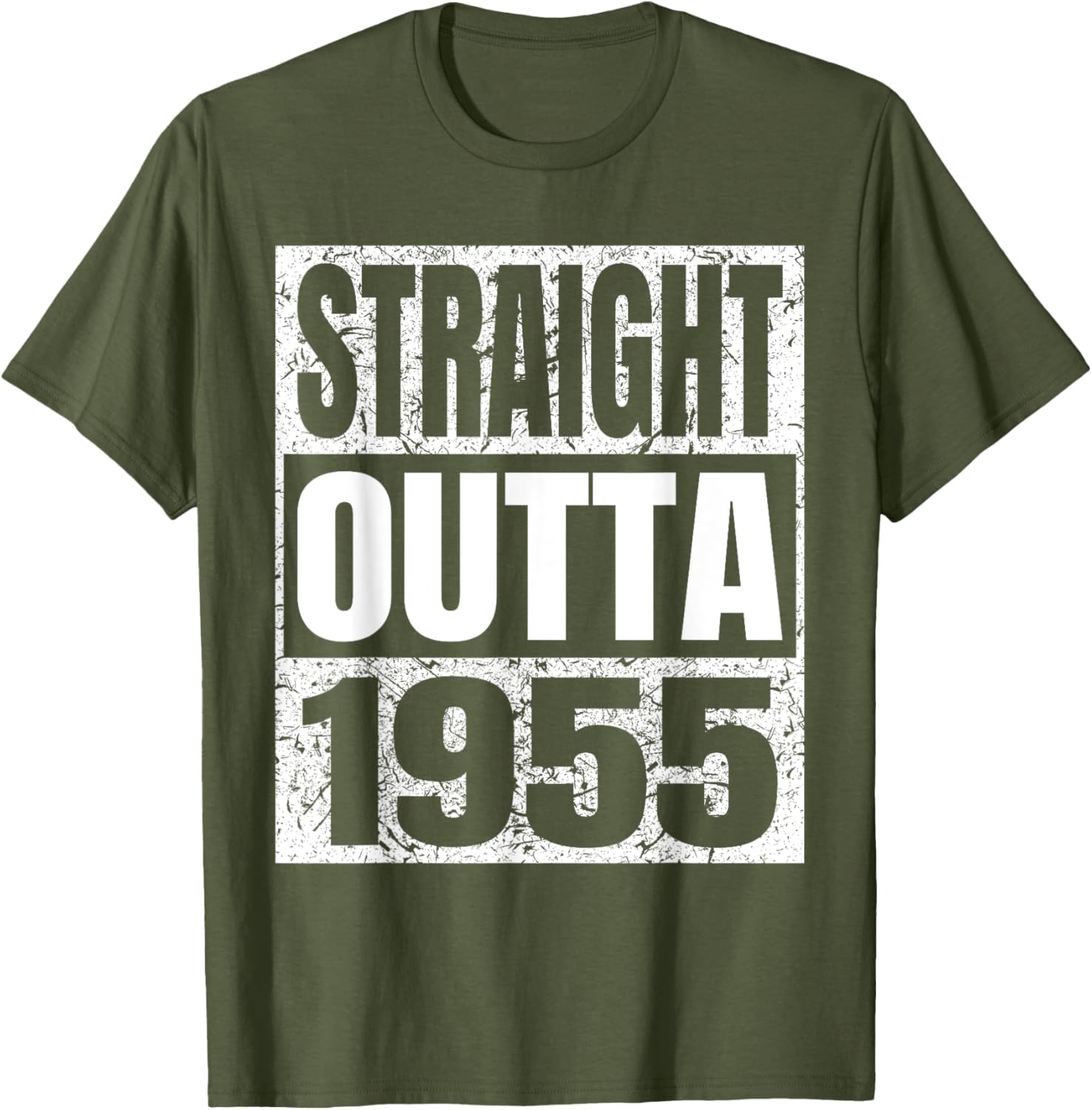 Vintage 1955 Birthday T-Shirt Straight Outta 1955 Classic Retro Style - 23