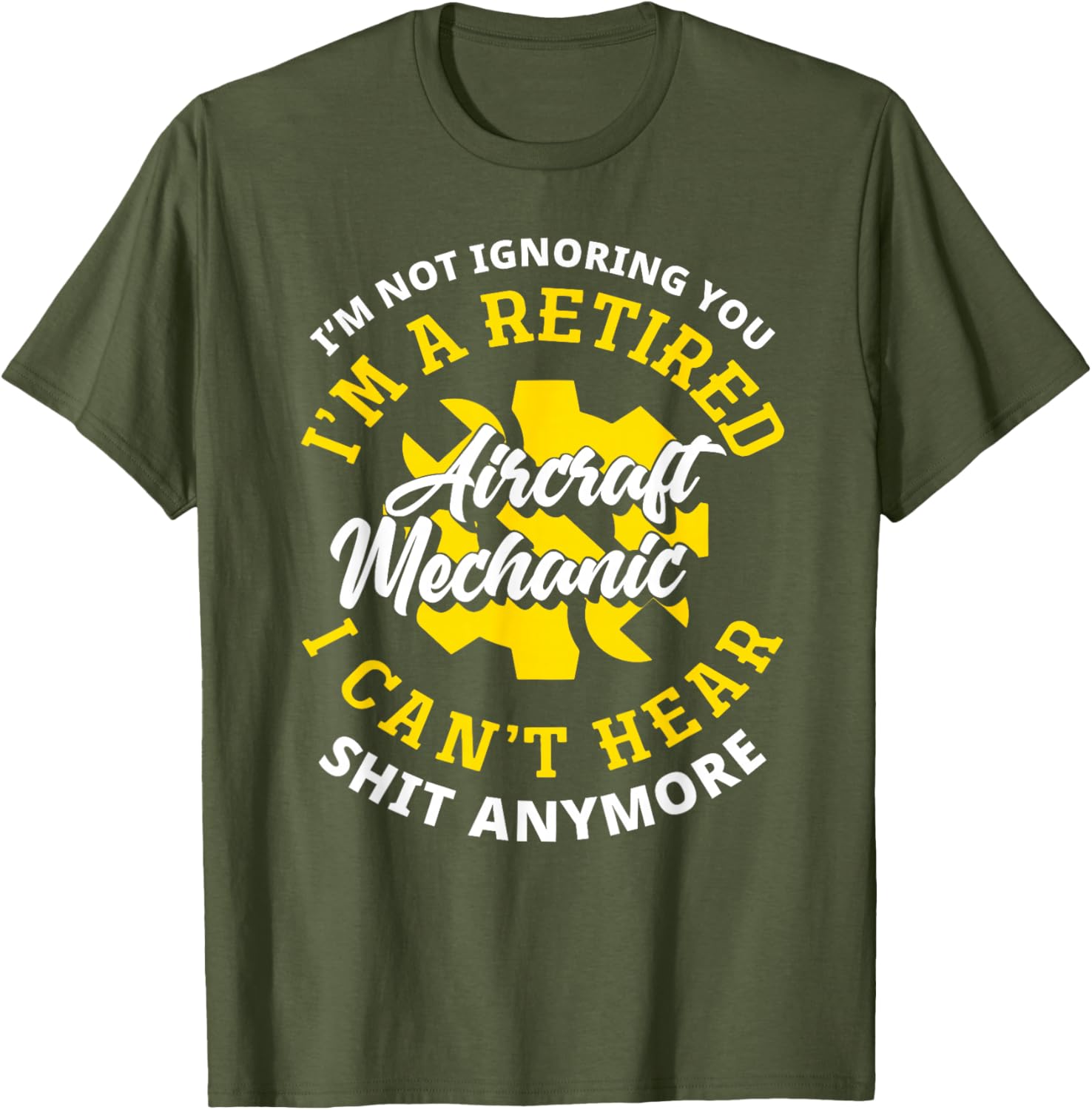 Retired Aircraft Mechanic T-Shirt – Funny Gift for Plane Lovers - 19