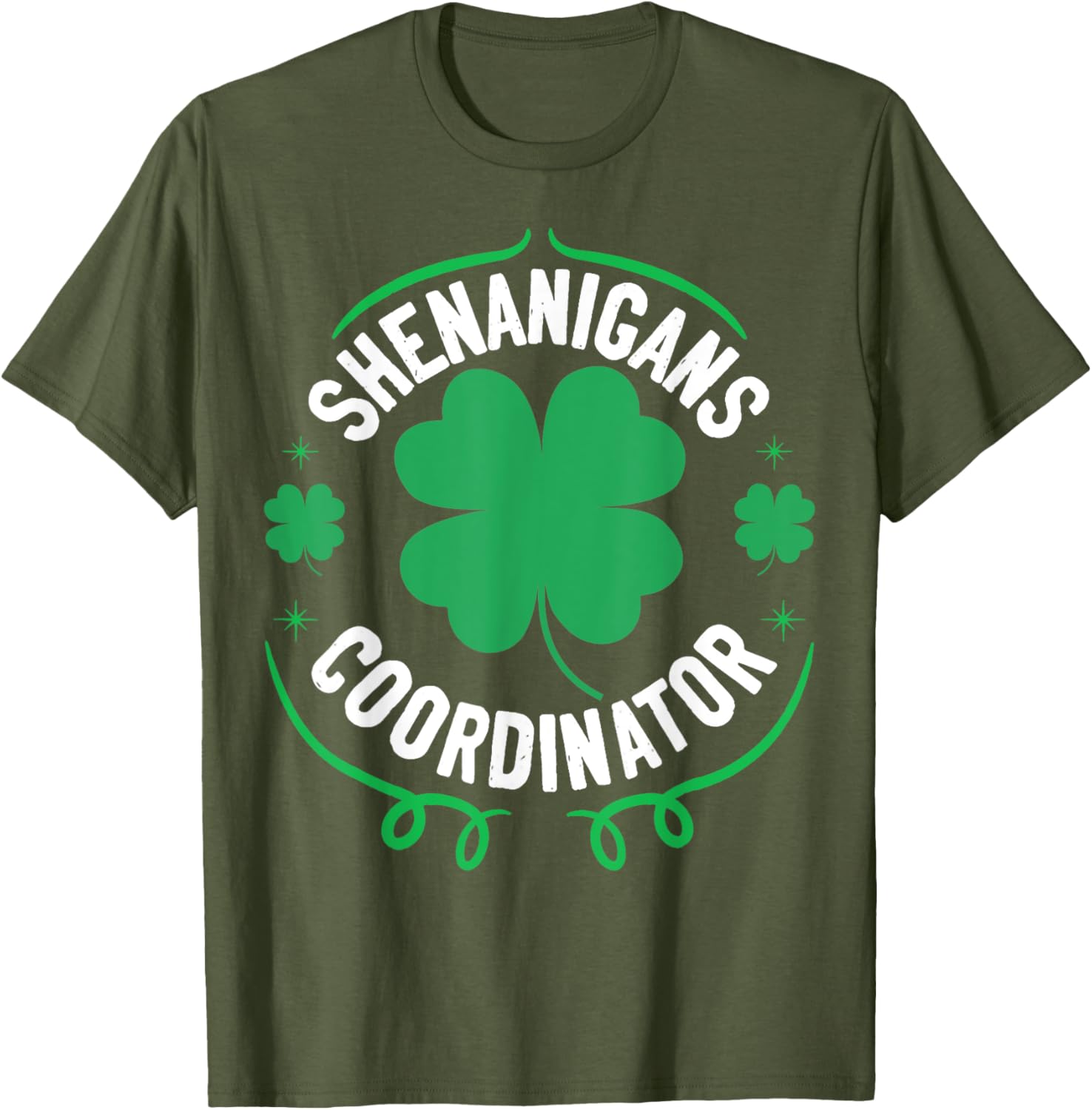 Shenanigans Coordinator St Patrick's Day Teacher Matching T-Shirt - 4