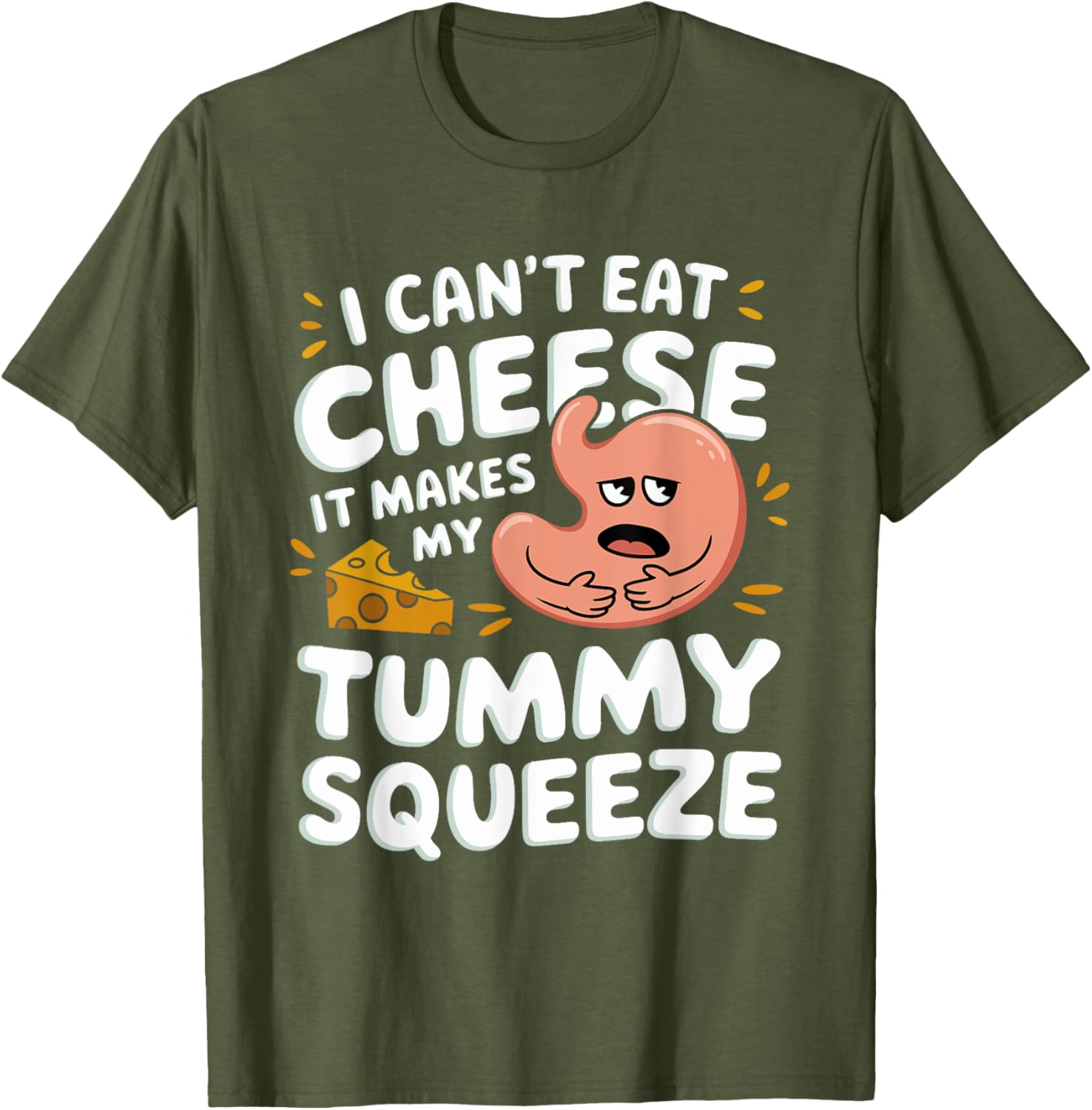 Lactose Intolerance Kids Dairy Allergy T-Shirt for Comfort and Style - 6