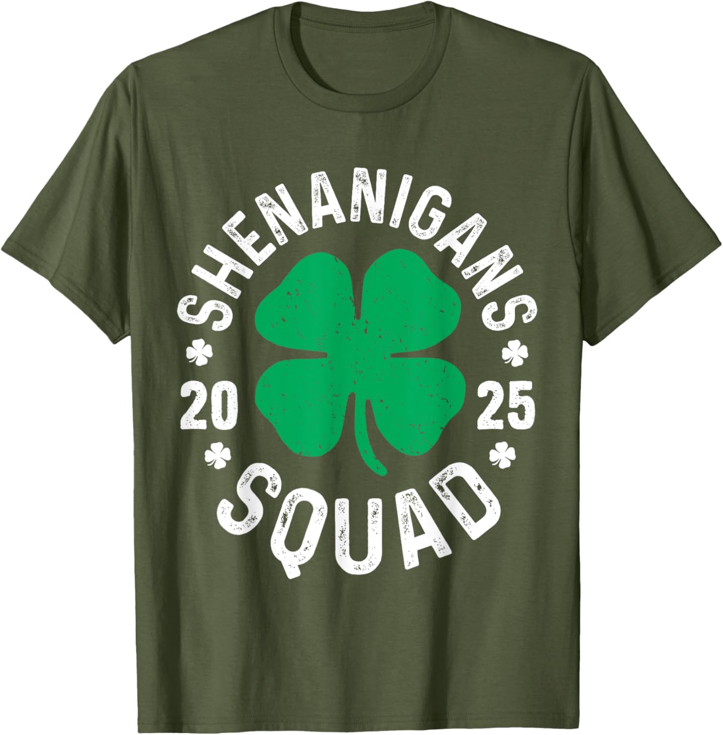 Shenanigans Squad 2025 St. Patrick's Day Matching T-Shirt for Groups - 13