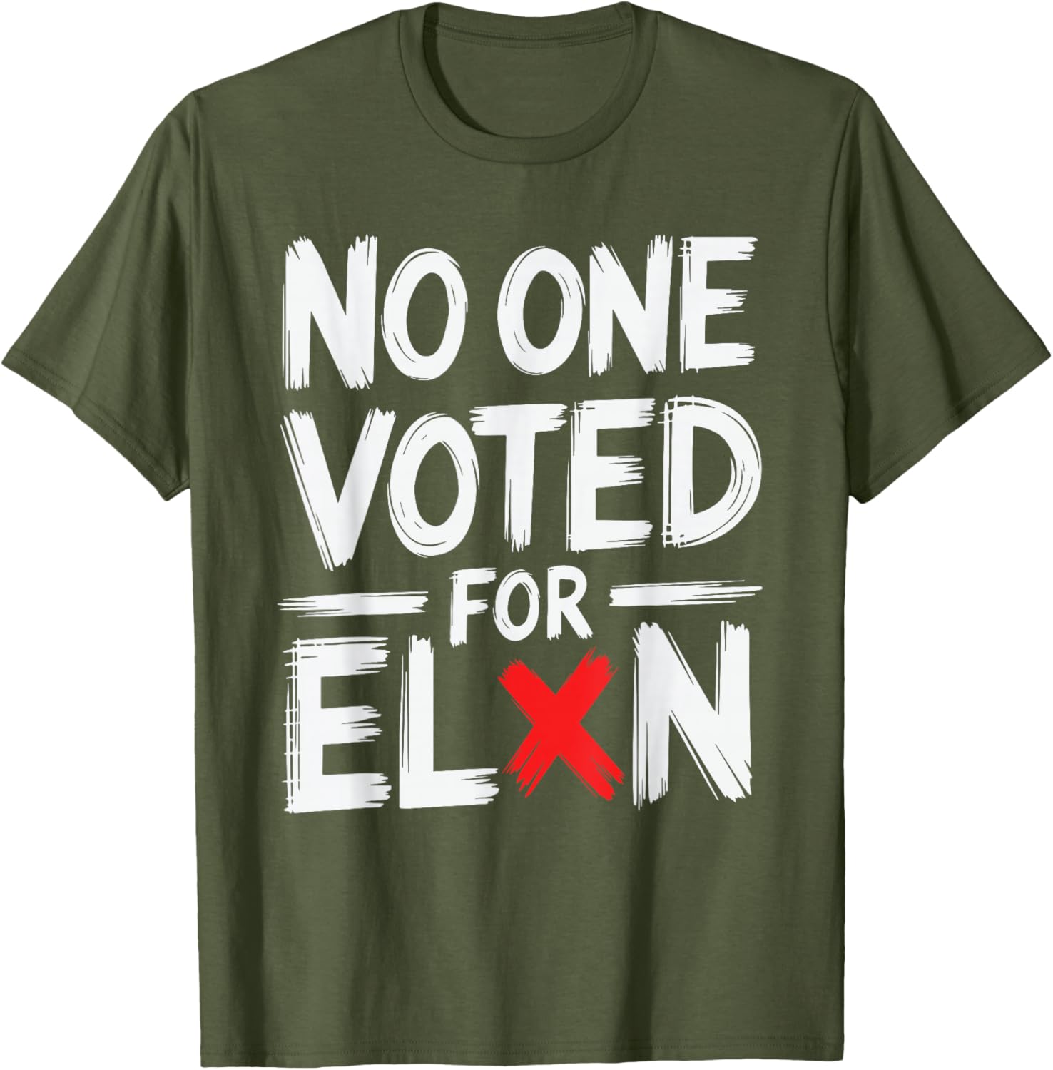 Funny No One Voted For Elon Nobody Elected T-Shirt for Casual Wear - 6