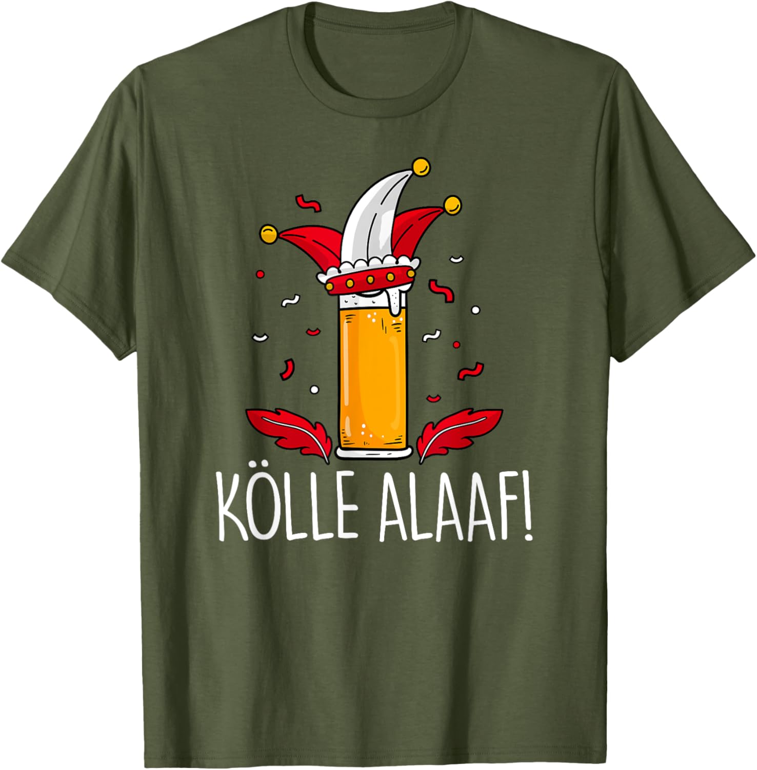 KÖLLE ALAAF Fastelovend Carnival T-Shirt for Beer Lovers and Fun Celebrations - 10