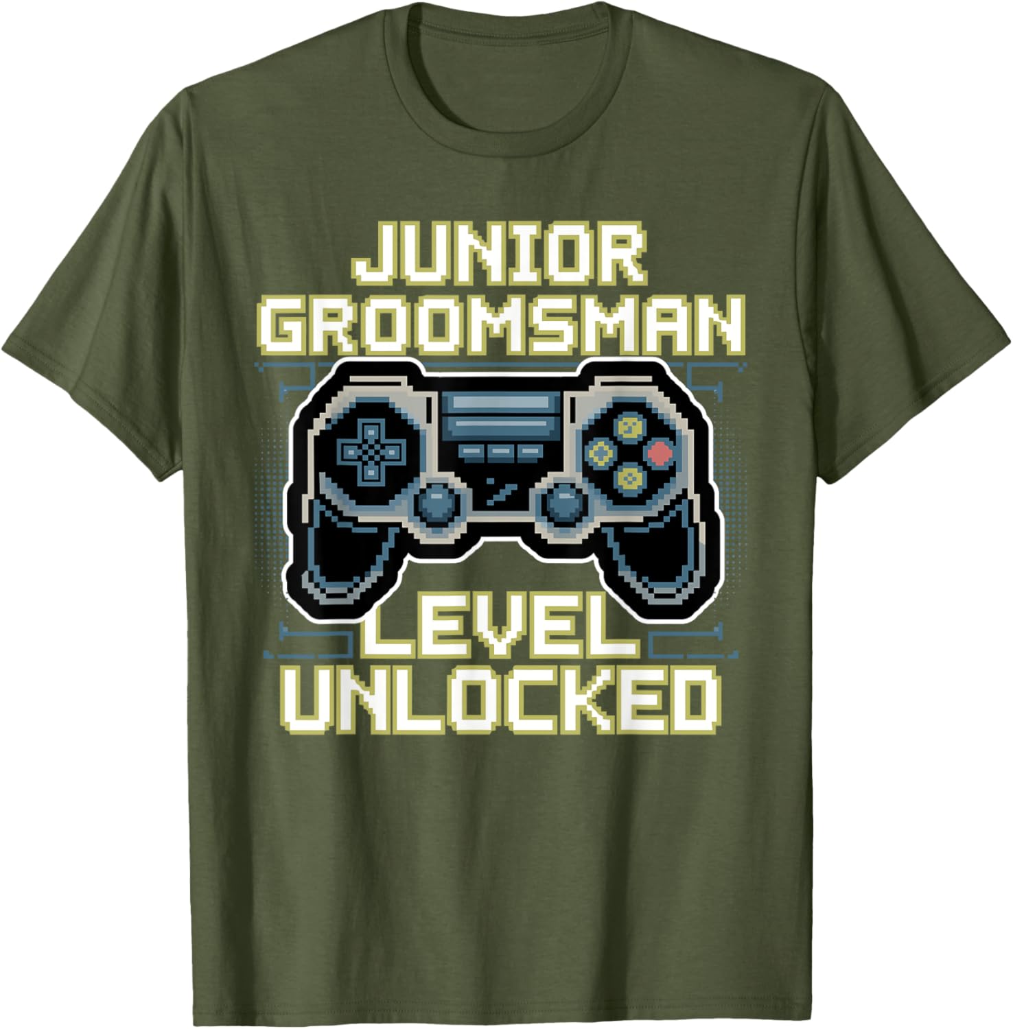 Cute Junior Groomsman Gaming T-Shirt for Boys - Perfect Wedding Outfit - 13