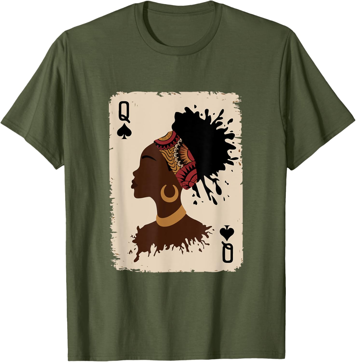 Black Queen Afro Dope Melanin Shirt for Proud African American Women - 4