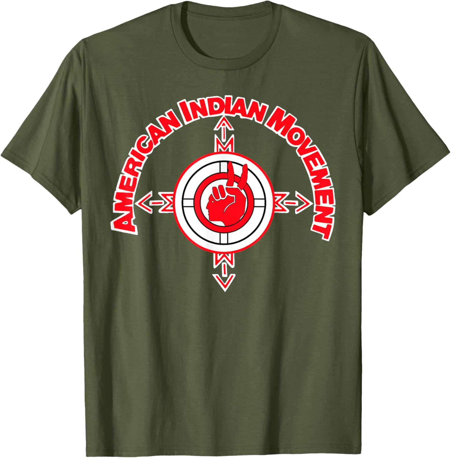 American Indian Movement T-Shirt Stylish Graphic Tee for Supporters - 2