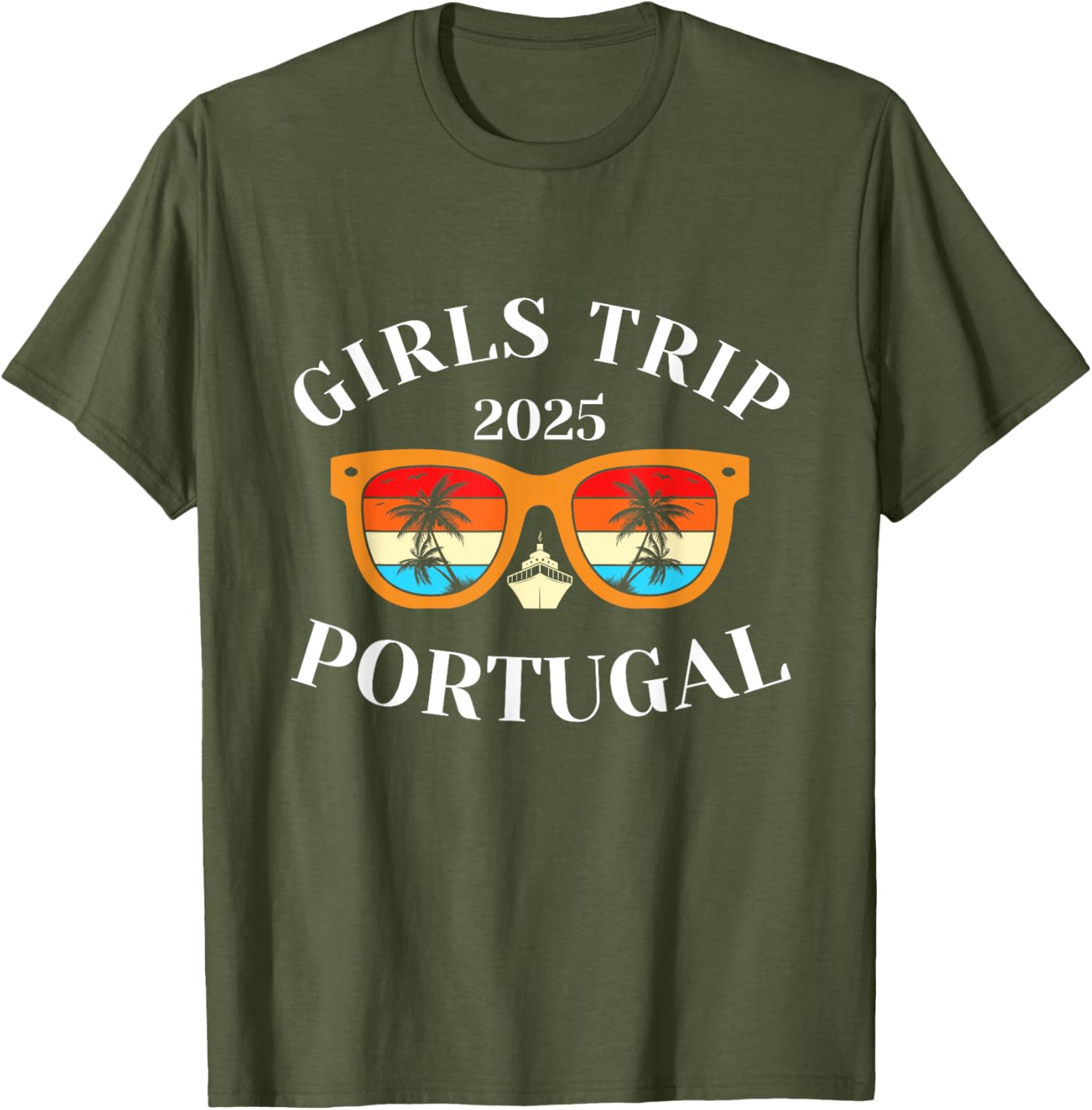 Girls Trip Portugal 2025 T-Shirt for Fun Travel Adventures - 9