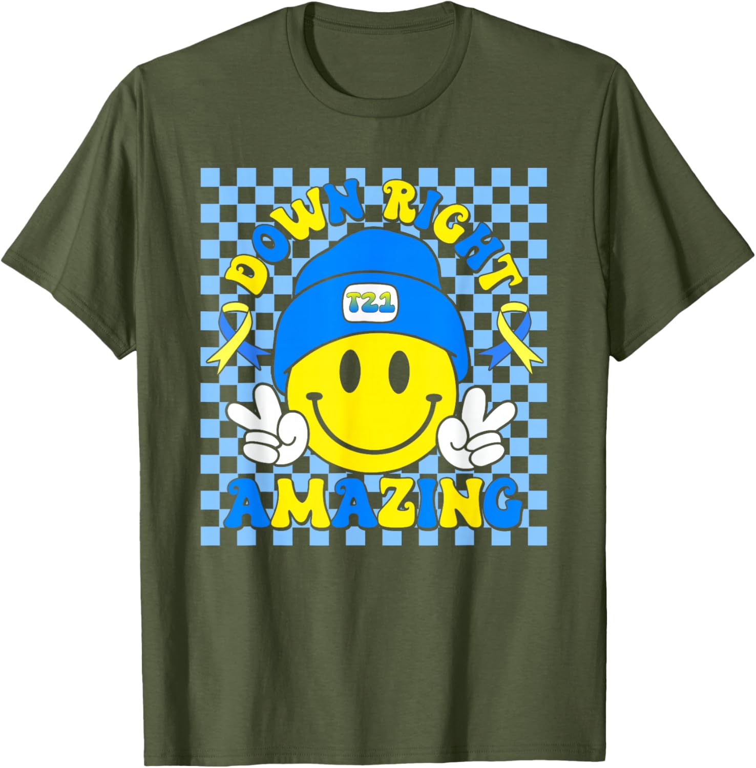 Down Right Amazing Smile Kids T-Shirt for Down Syndrome Awareness - 17