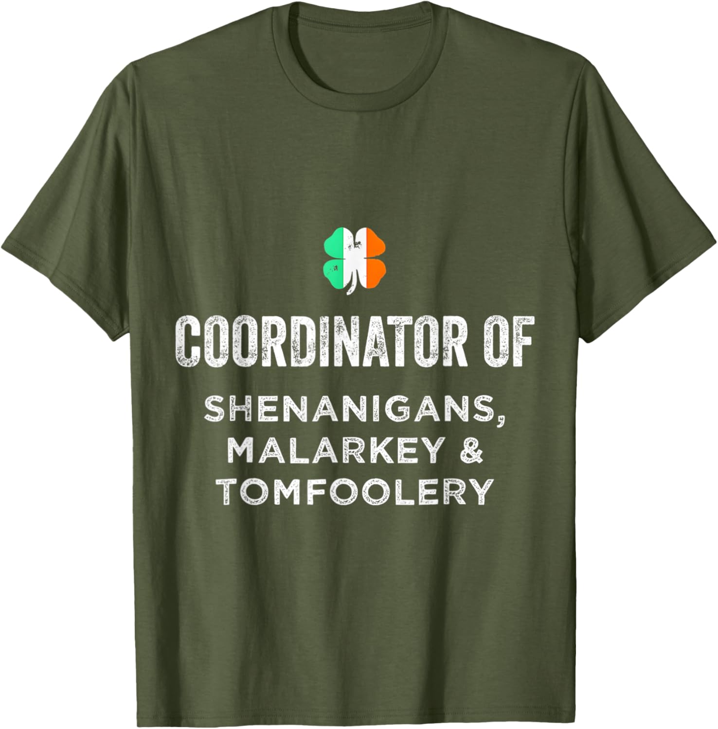 Shenanigans Coordinator St Patrick's Day Teacher T-Shirt for Fun Celebrations - 20