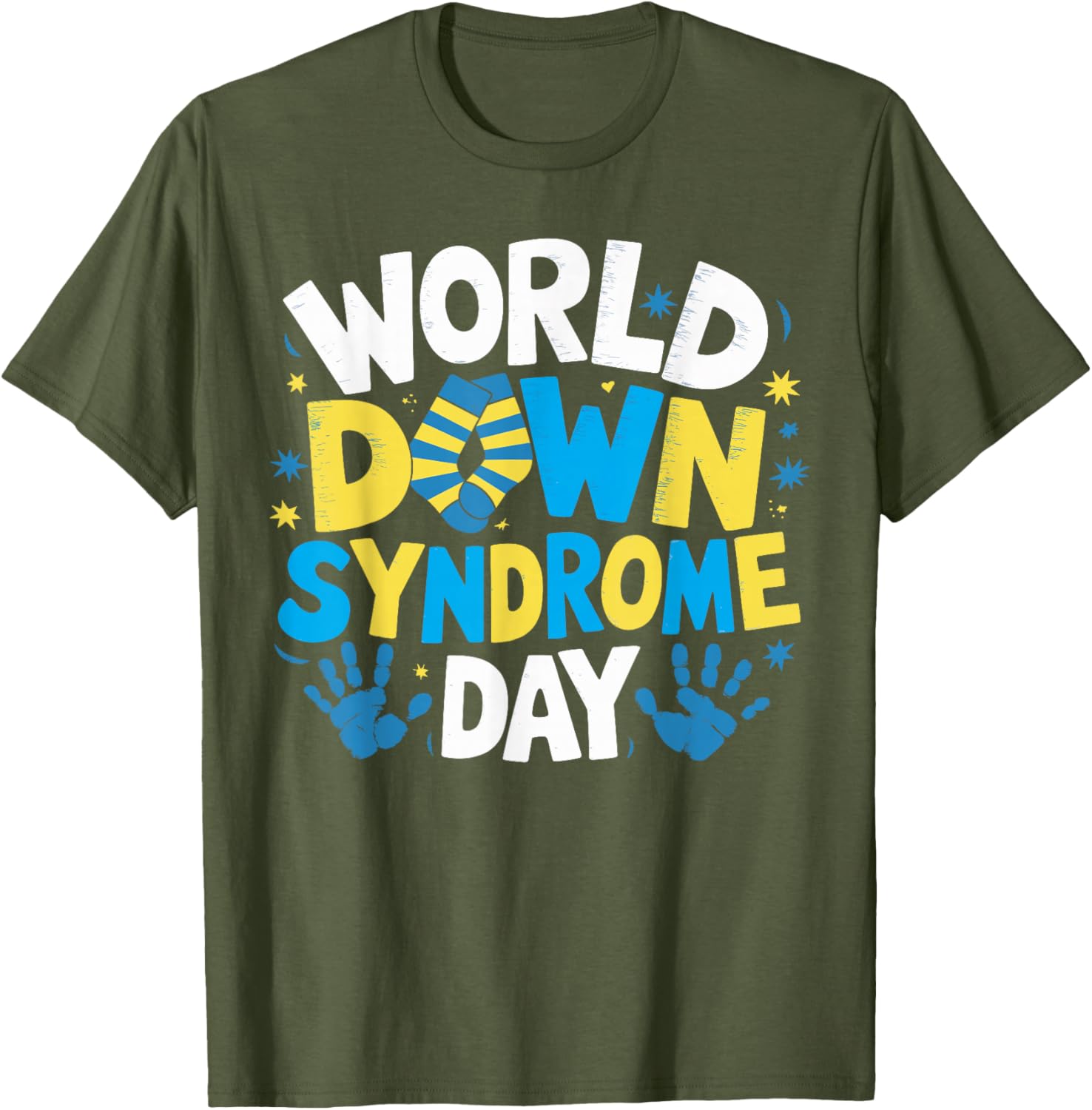 Support Kids on World Down Syndrome Awareness Day with Fun Socks T-Shirt - 1