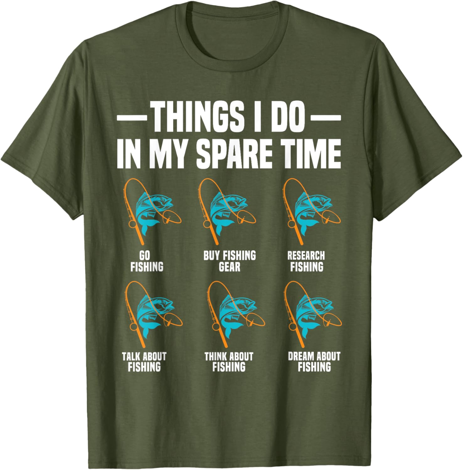 Funny Fishing T-Shirt for Fishermen - Perfect Gift for Anglers - 2