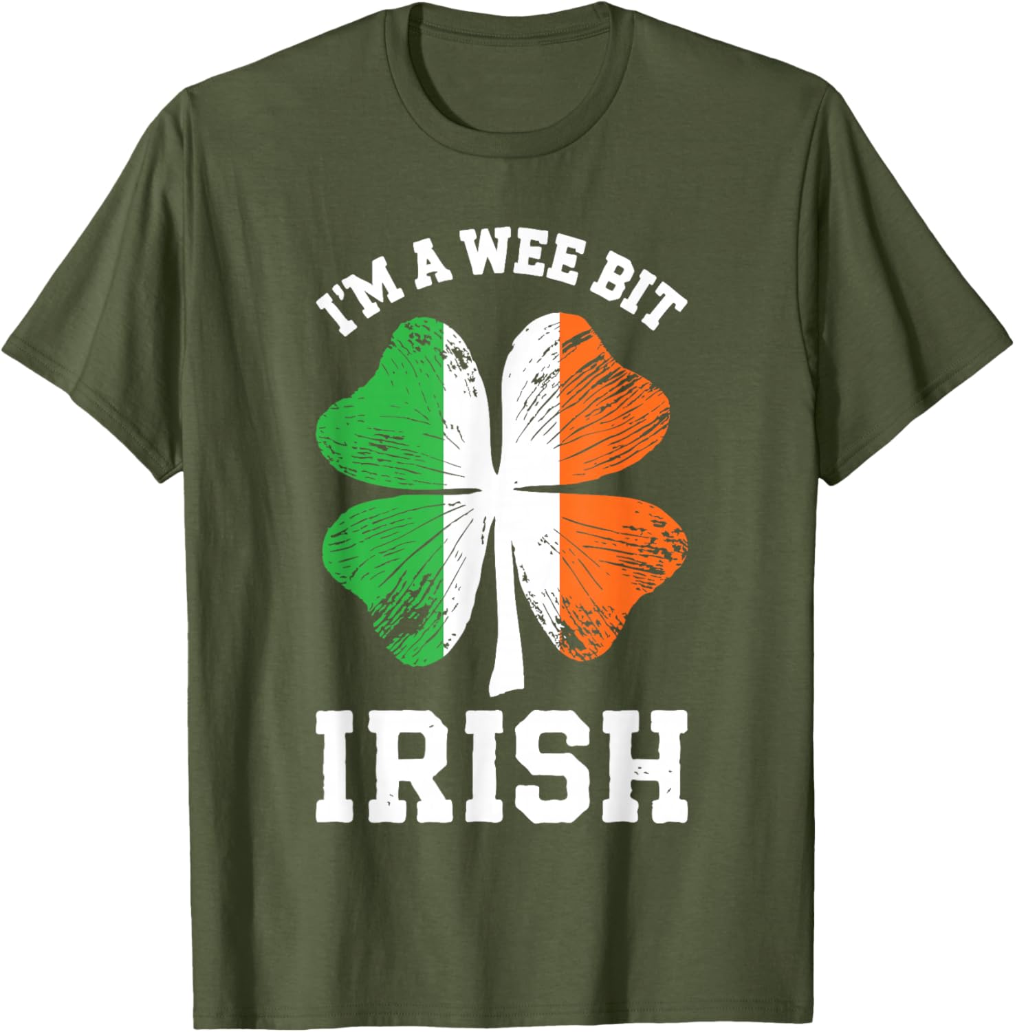 I'm A Wee Bit Irish St Patricks Day Shirt for Men, Women, and Kids - 10