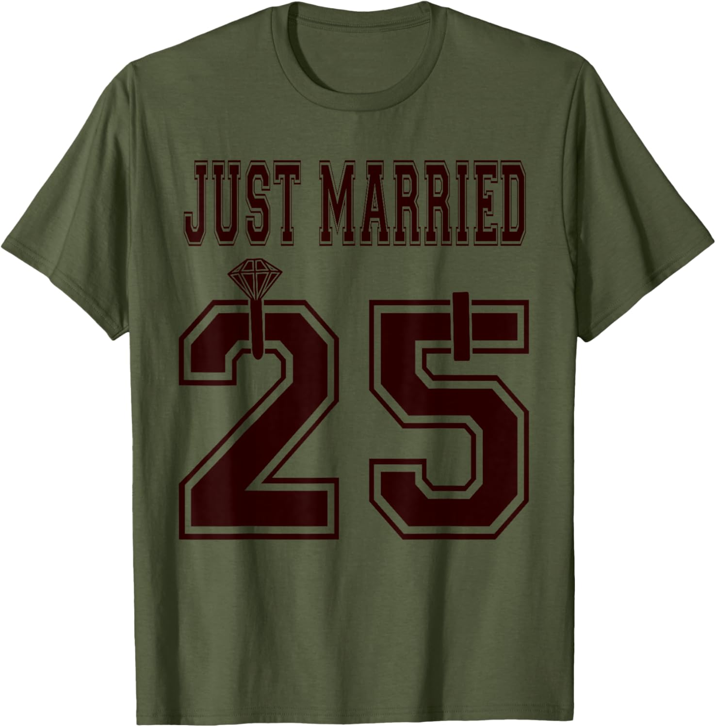 Just Married 2025 Matching Honeymoon T-Shirts for Wife and Husband - 16