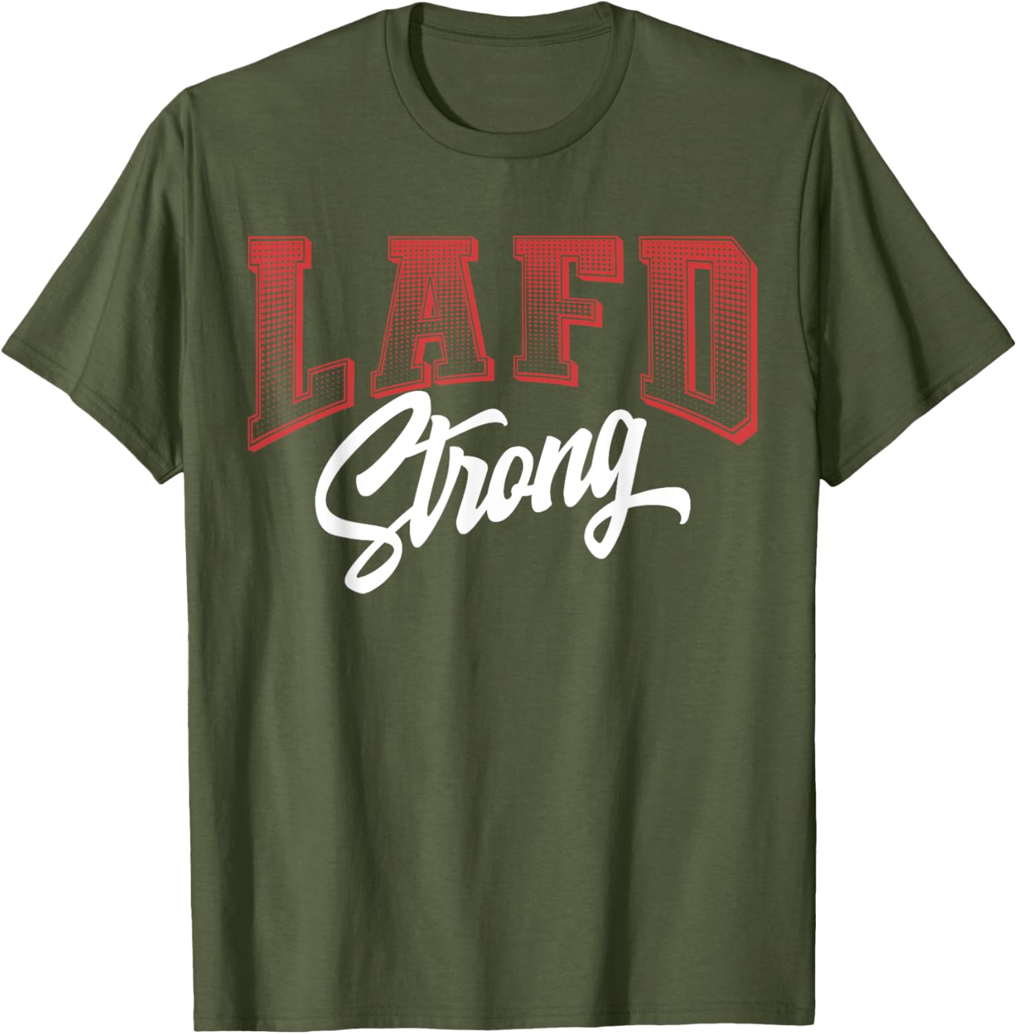 LAFD Strong T-Shirt for Supportive Comfort in Clothing and Gear - 18