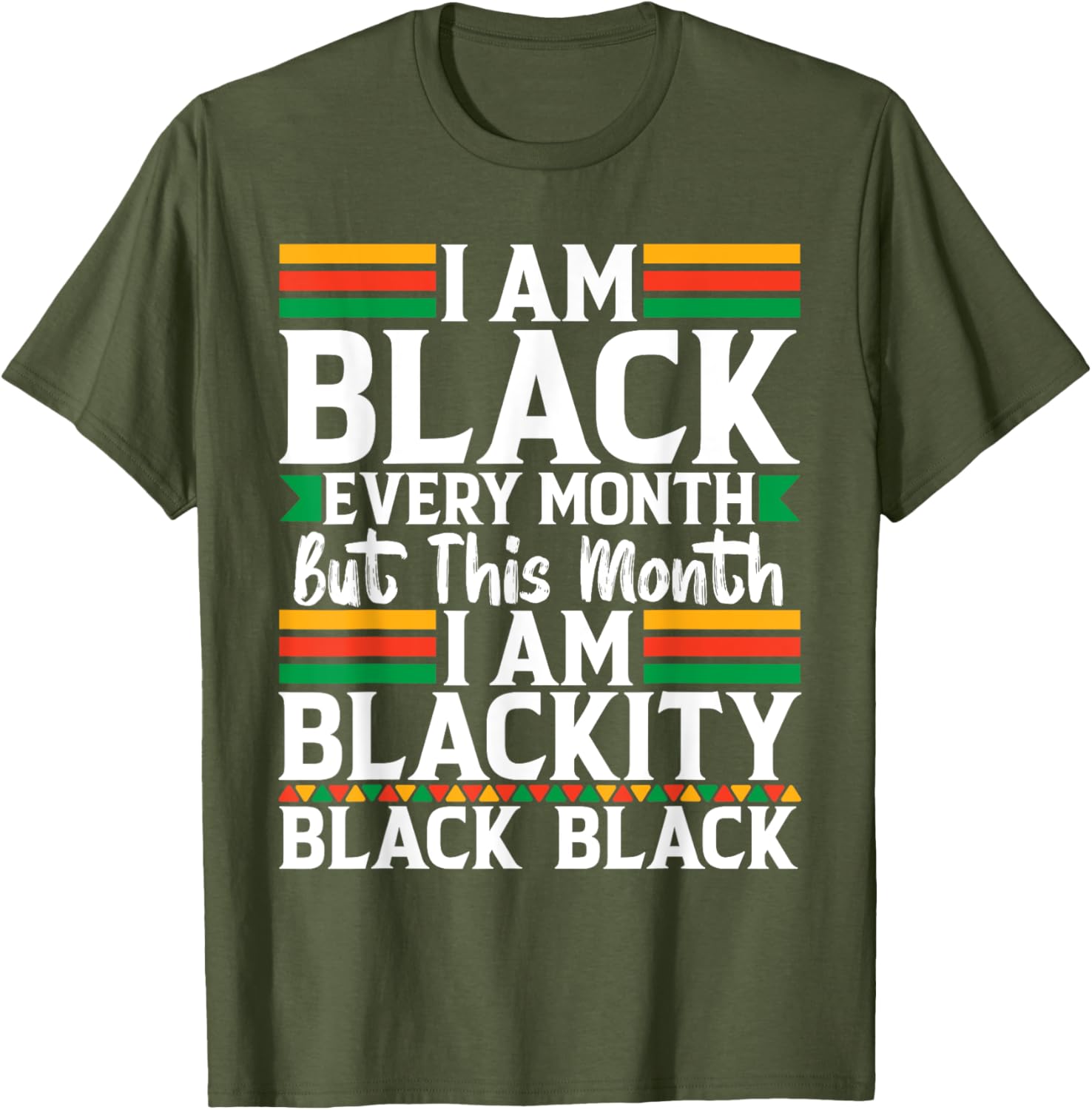 I'm Black Every Month T-Shirt - Celebrate Black Culture in Style - 26