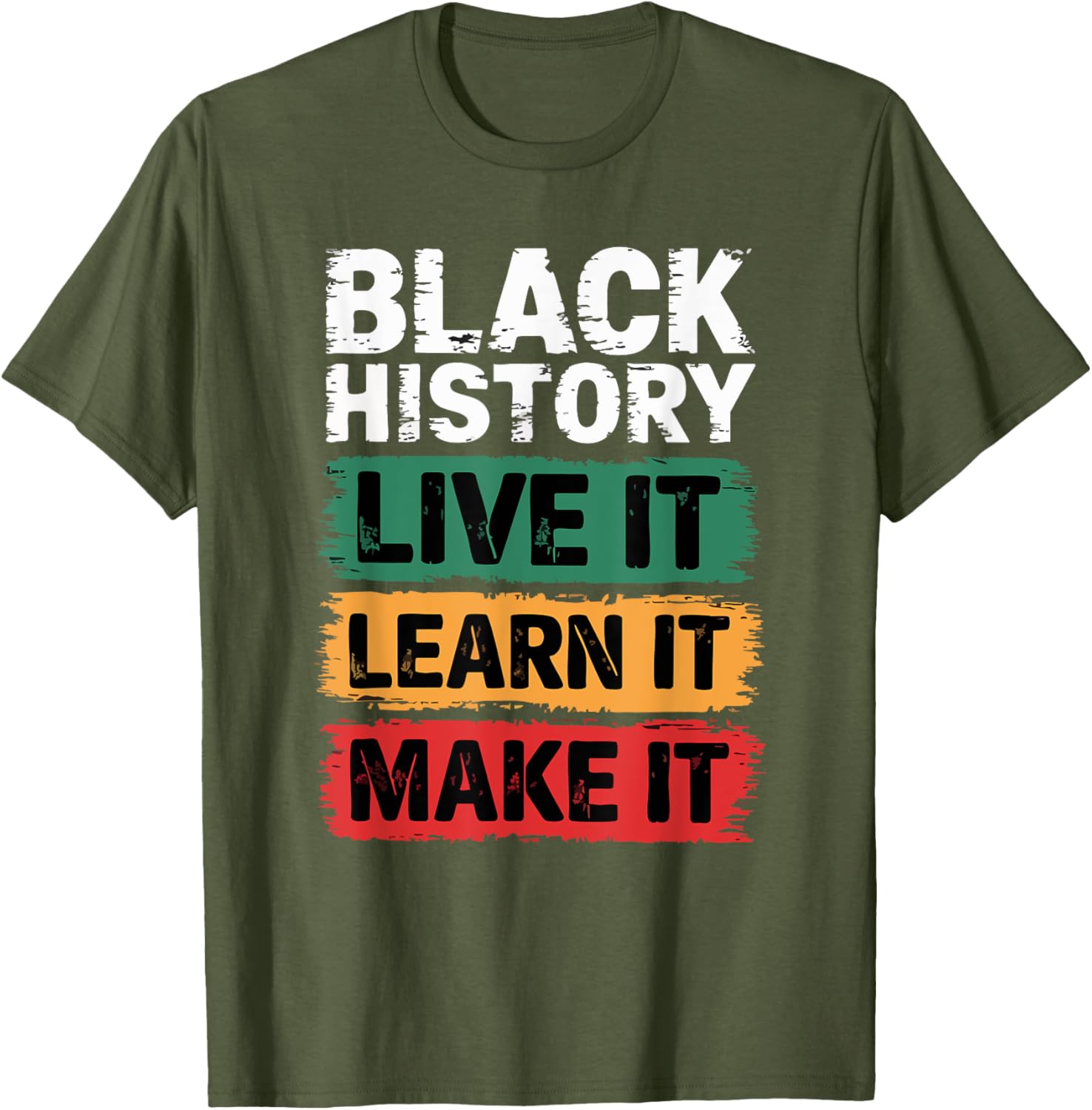 Afro Motivation Black History T-Shirt for Empowering Style and Spirit - 14