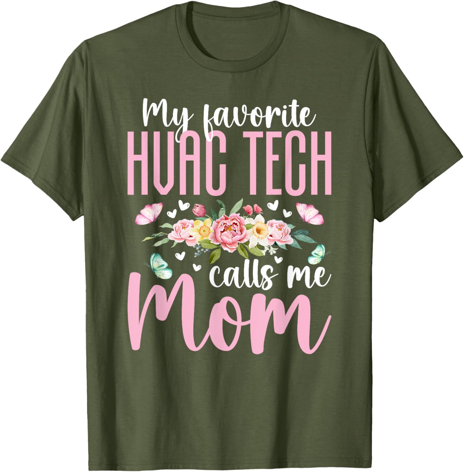 Proud HVAC Tech Mom T-Shirt for Moms of HVAC Technicians - Stylish Comfort - 16