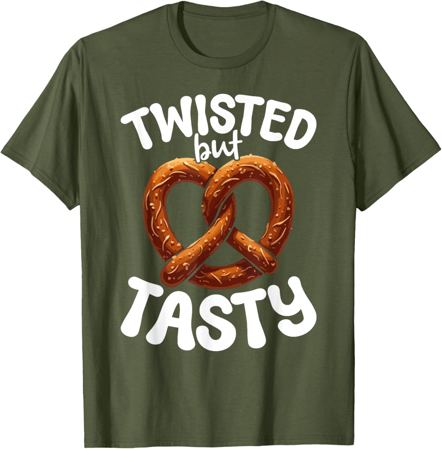 Pretzel Twisted But Tasty Pastry Lover T-Shirt for Foodies - 9