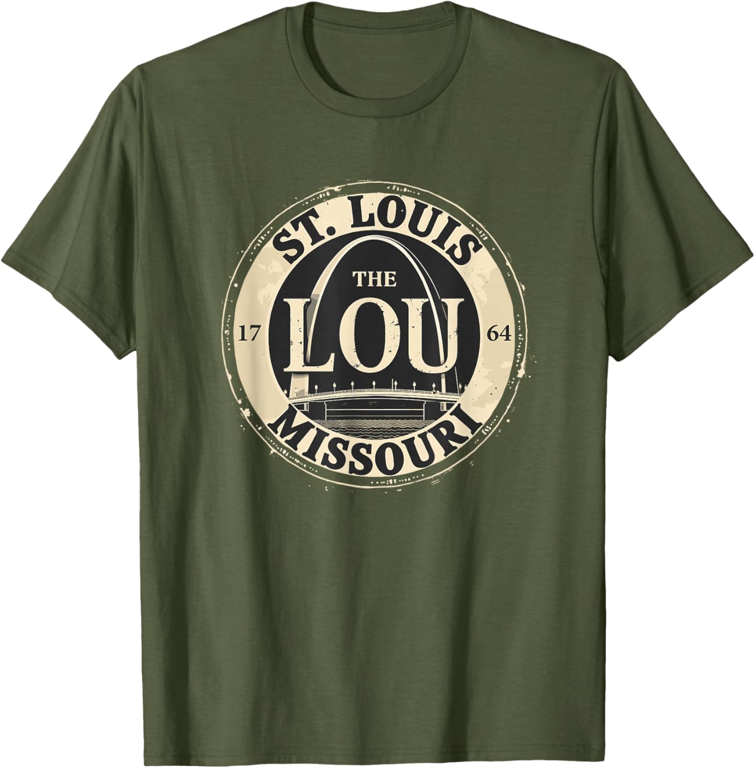Vintage St Louis Arch T-Shirt for Men and Women - Stylish Missouri Apparel - 5