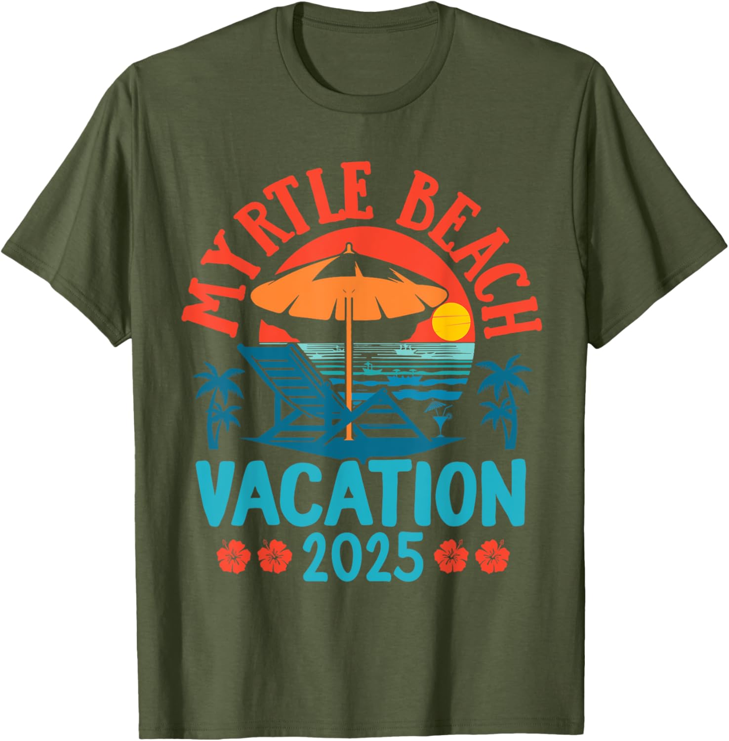 Myrtle Beach 2025 Family Matching T-Shirt for Memorable Vacations - 22