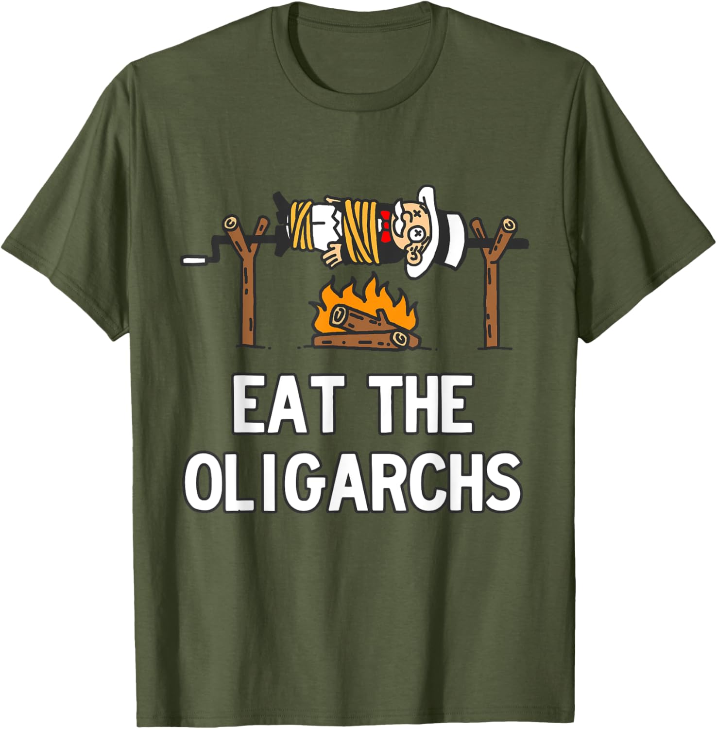 Eat the Oligarch T-Shirt for Stylish Comfort in Clothing and Jewelry - 12