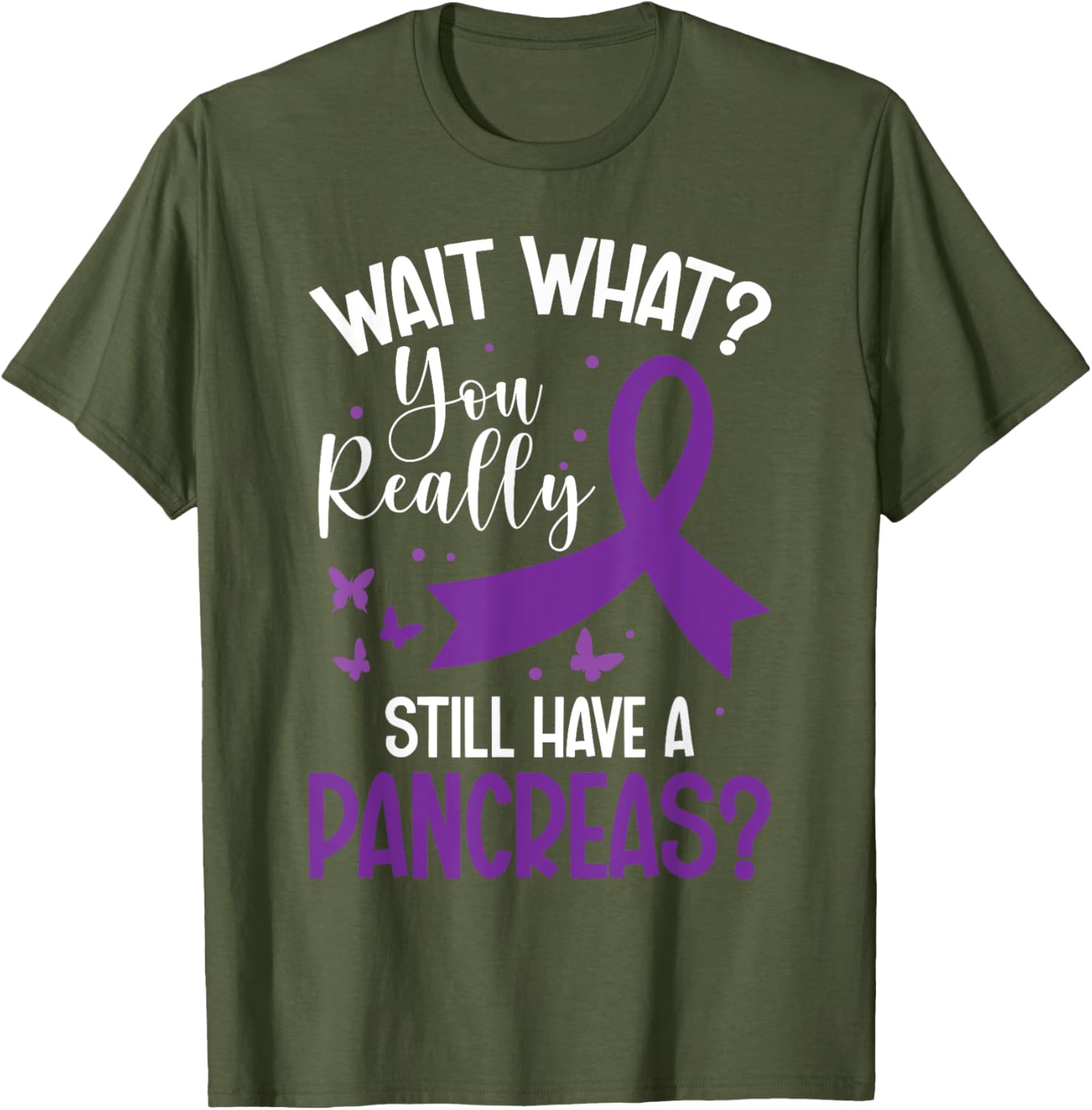 Pancreas Surgery Warrior T-Shirt for Diabetes Awareness and Support - 11
