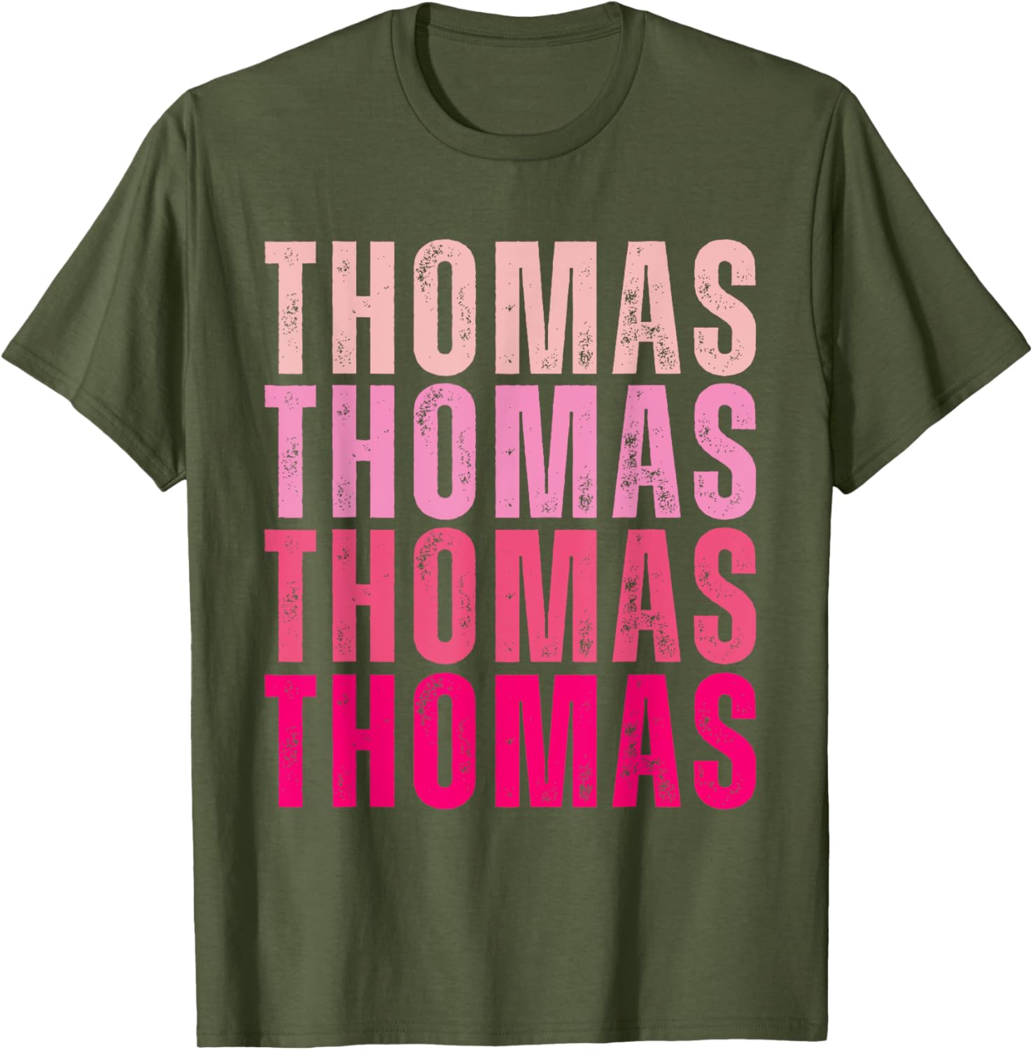 Personalized Thomas Vintage T-Shirt I Love Thomas Gift for Him - 11