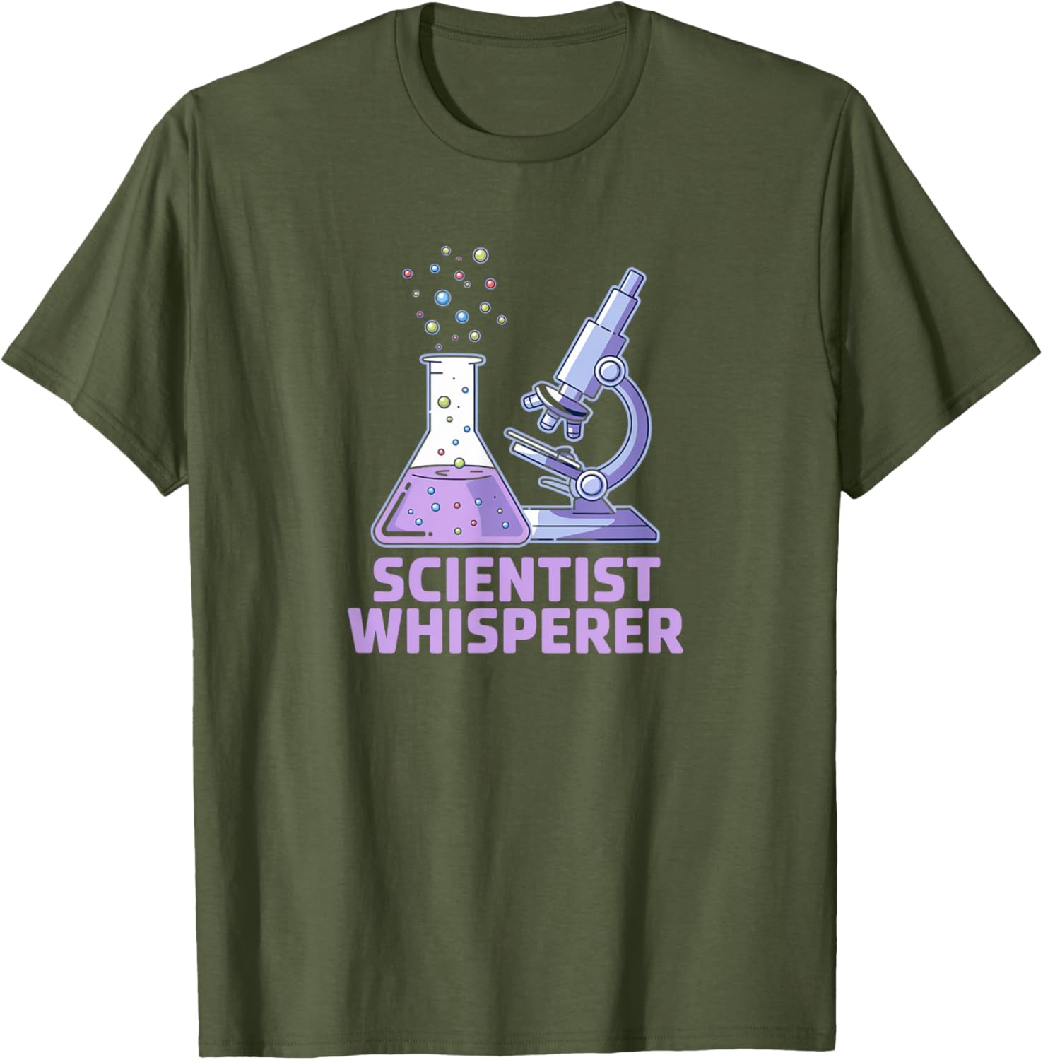Funny Scientist Whisperer T-Shirt for Experiment Lovers and Inventors - 4