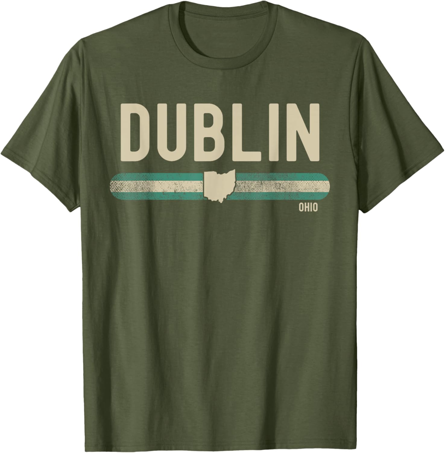 Dublin Ohio 80s Style T-Shirt for Retro Travel Lovers - 3