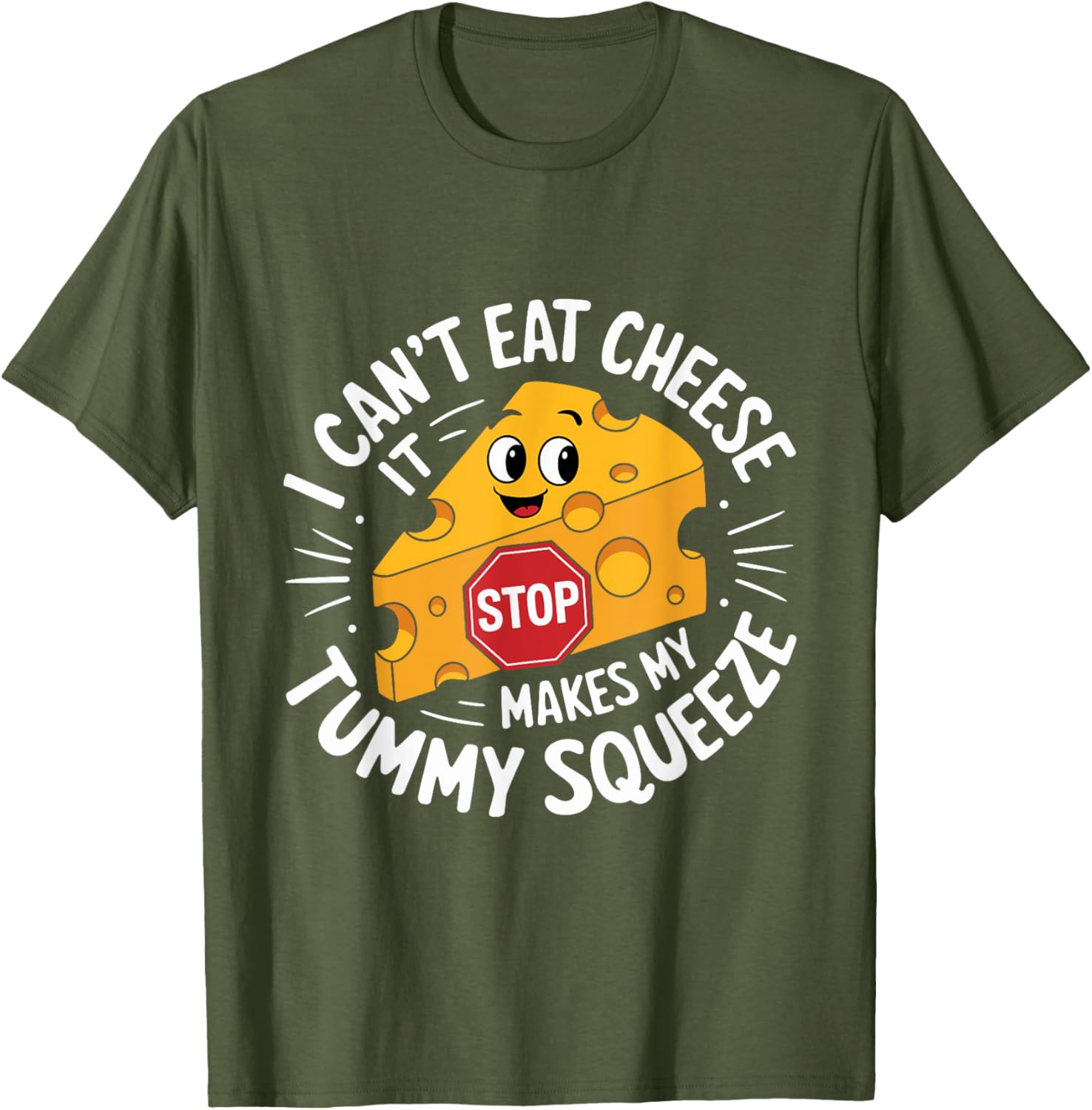 Lactose Intolerance Kids T-Shirt for Dairy Allergy Awareness and Fun - 9
