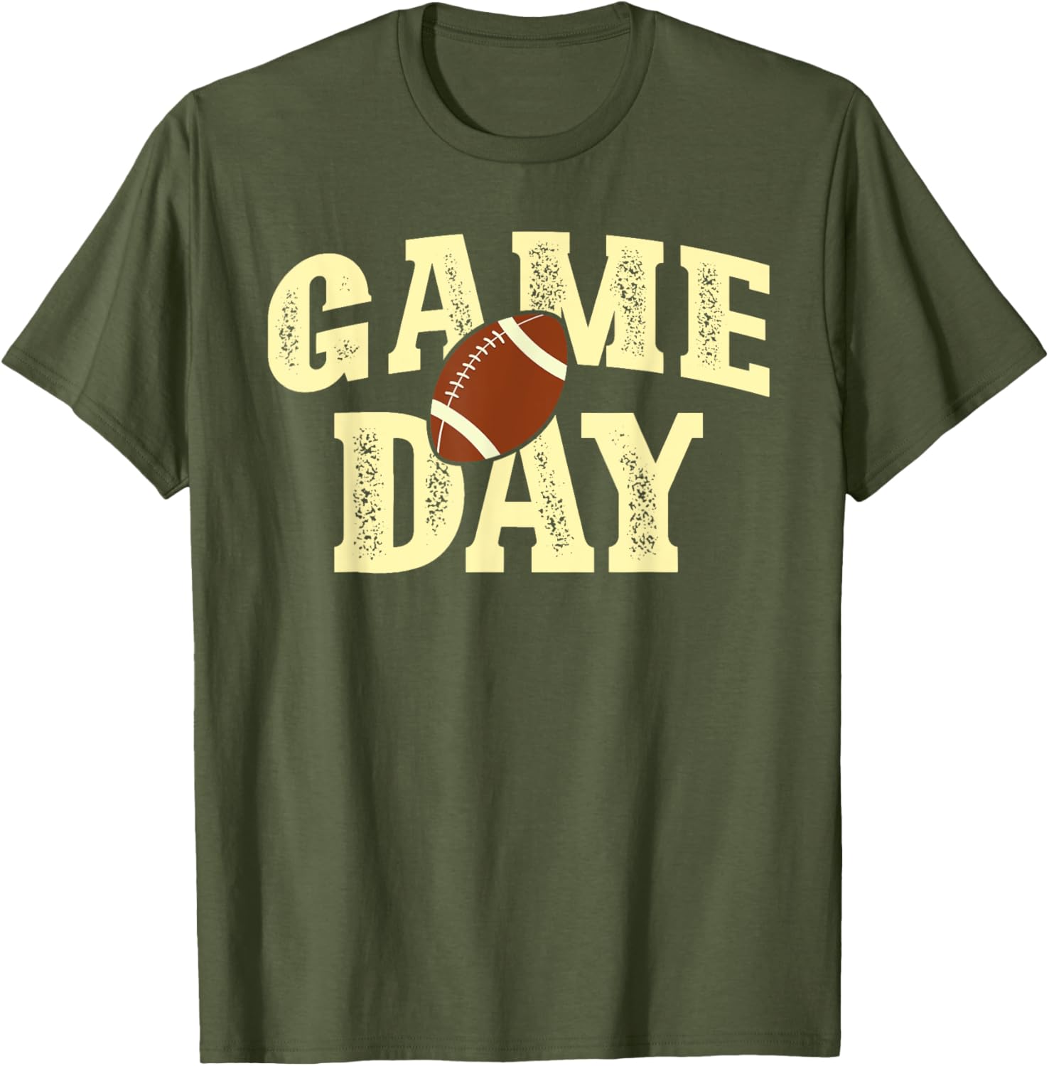 Vintage Game Day Football Team T-Shirt for Sports Fans and Players - 3