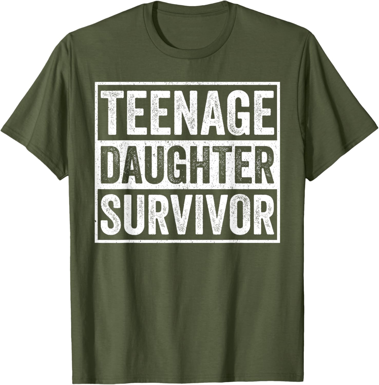 Funny Dad Survivor T-Shirt for Fathers Day Gift - Perfect for Daughters - 12