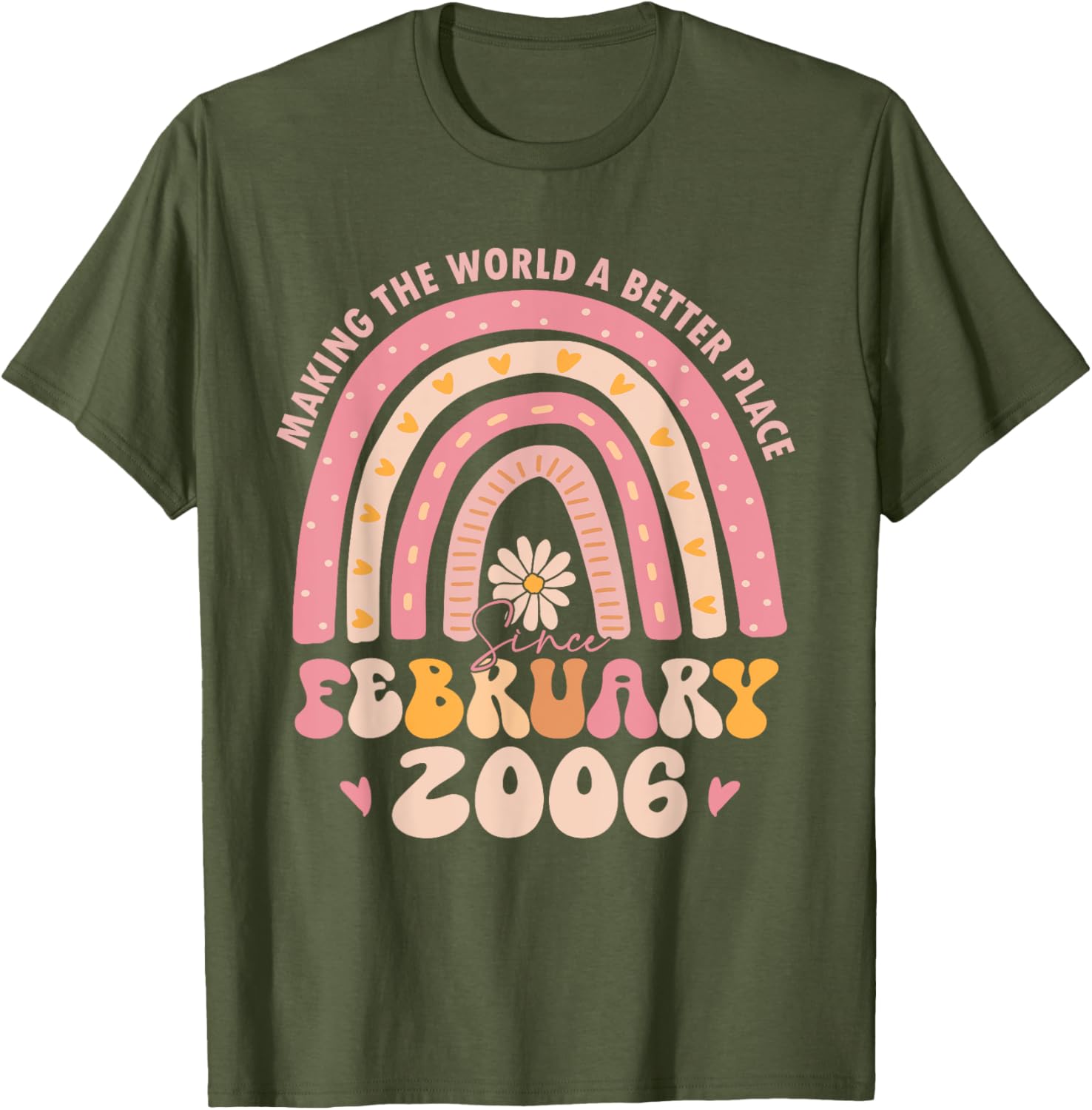 Retro February 2006 Ladies 19th Birthday T-Shirt for Women - 2