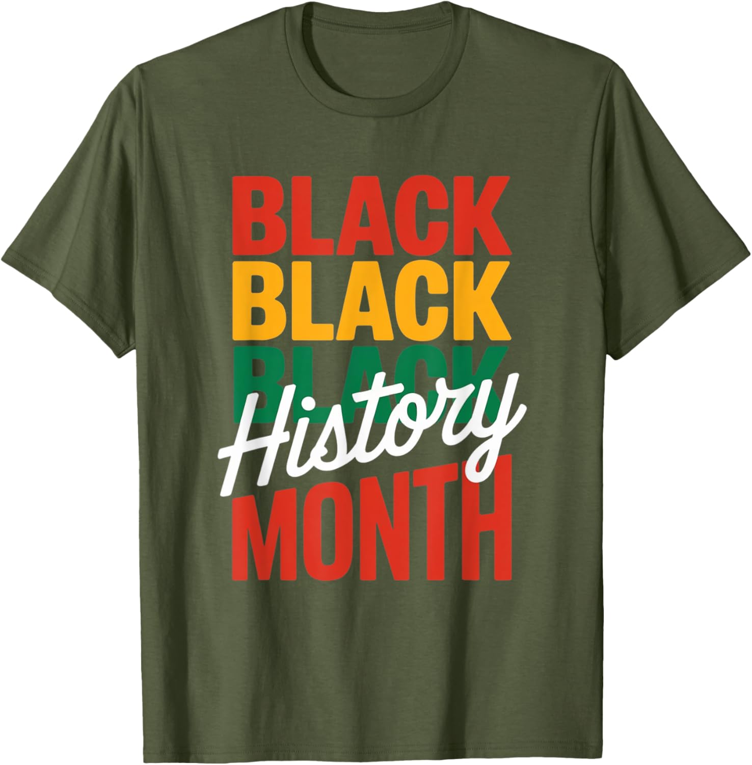 Black History Month Afro Motivational T-Shirt for Proud Supporters - 15