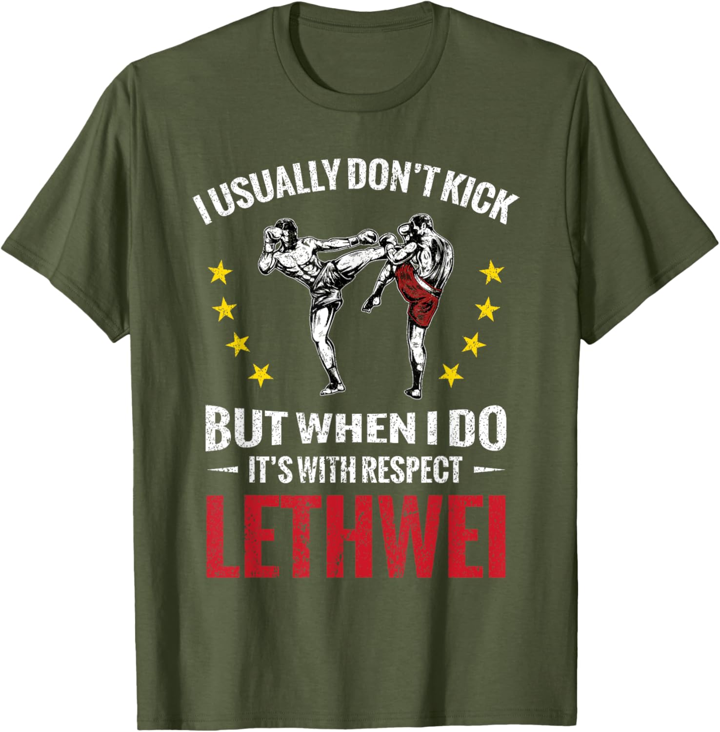 Respectful Lethwei T-Shirt for Fans of Martial Arts and Kickboxing - 13