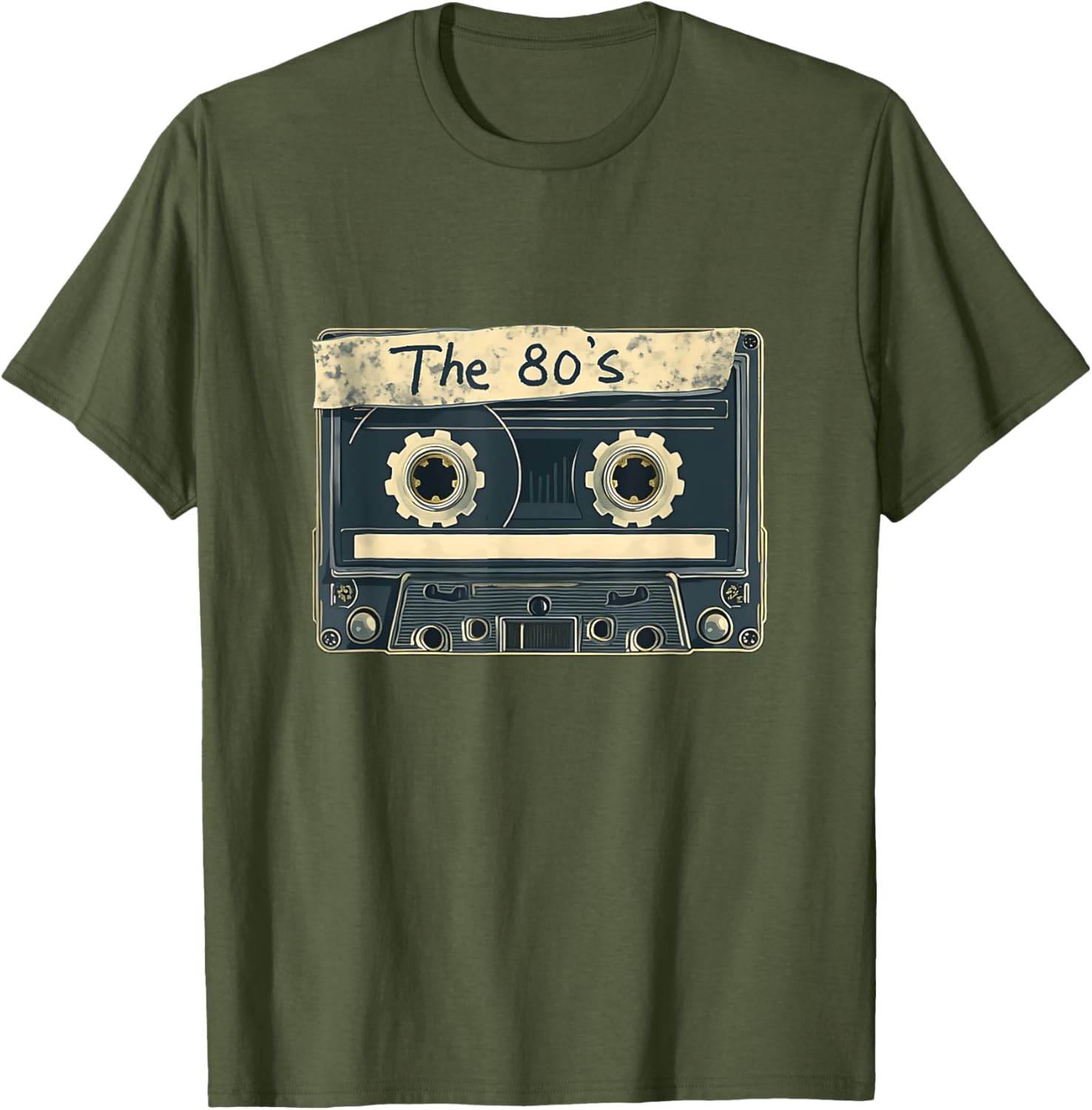 Classic Vintage Cassette Tape T-Shirt for 80s 90s Nostalgia Lovers - 9