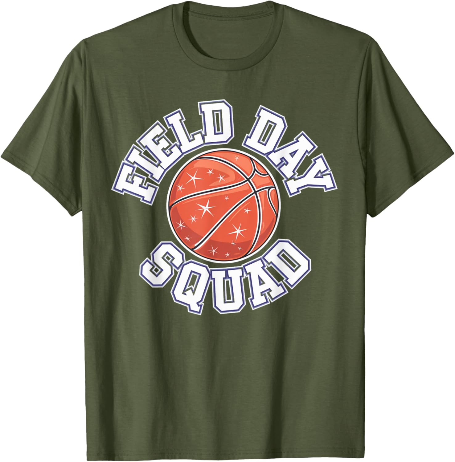 School Field Day Squad 2025 Basketball Coach T-Shirt for Team Spirit - 10