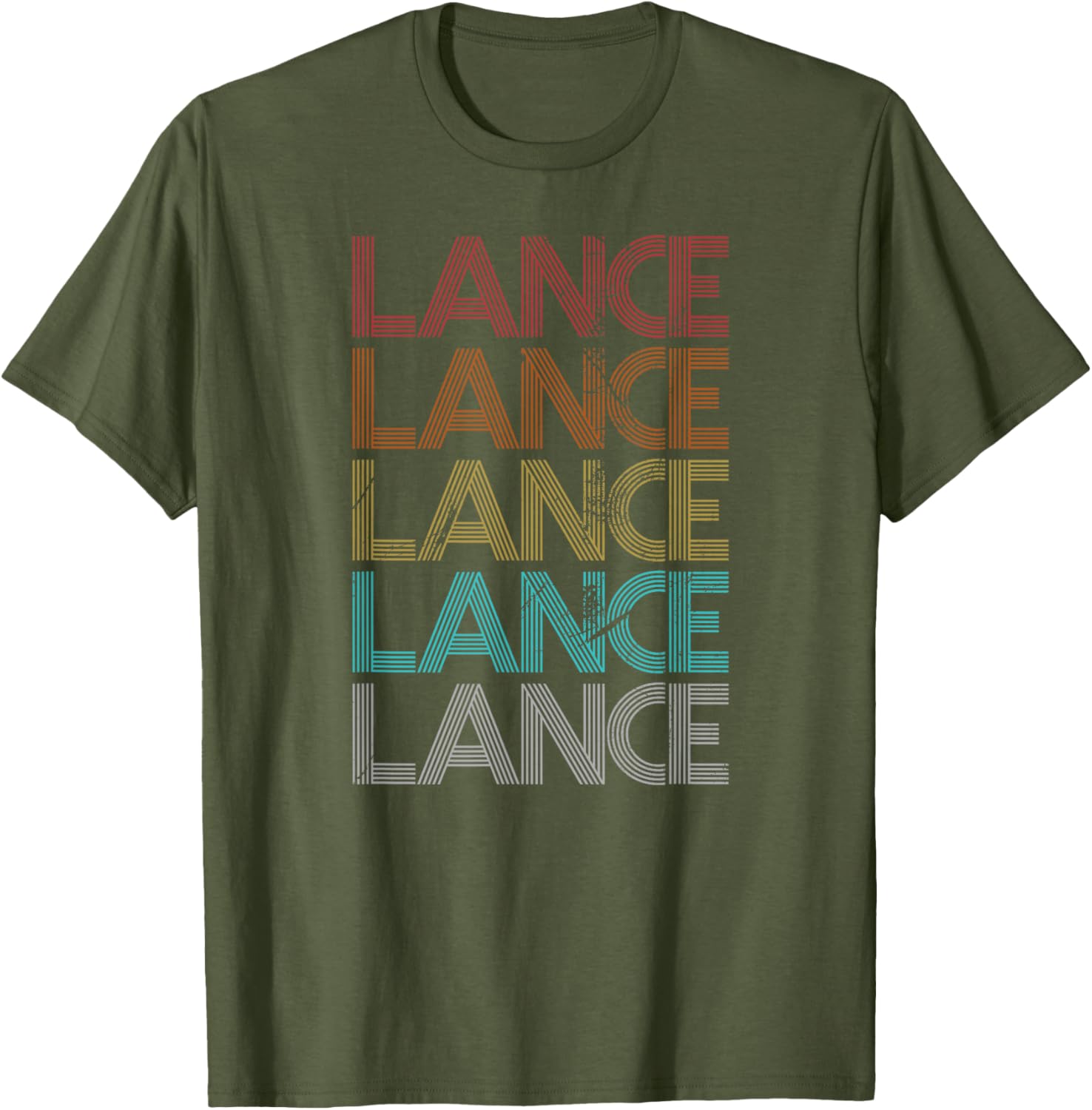 Retro Vintage Lance T-Shirt for Stylish Casual Wear in Soft Cotton - 21