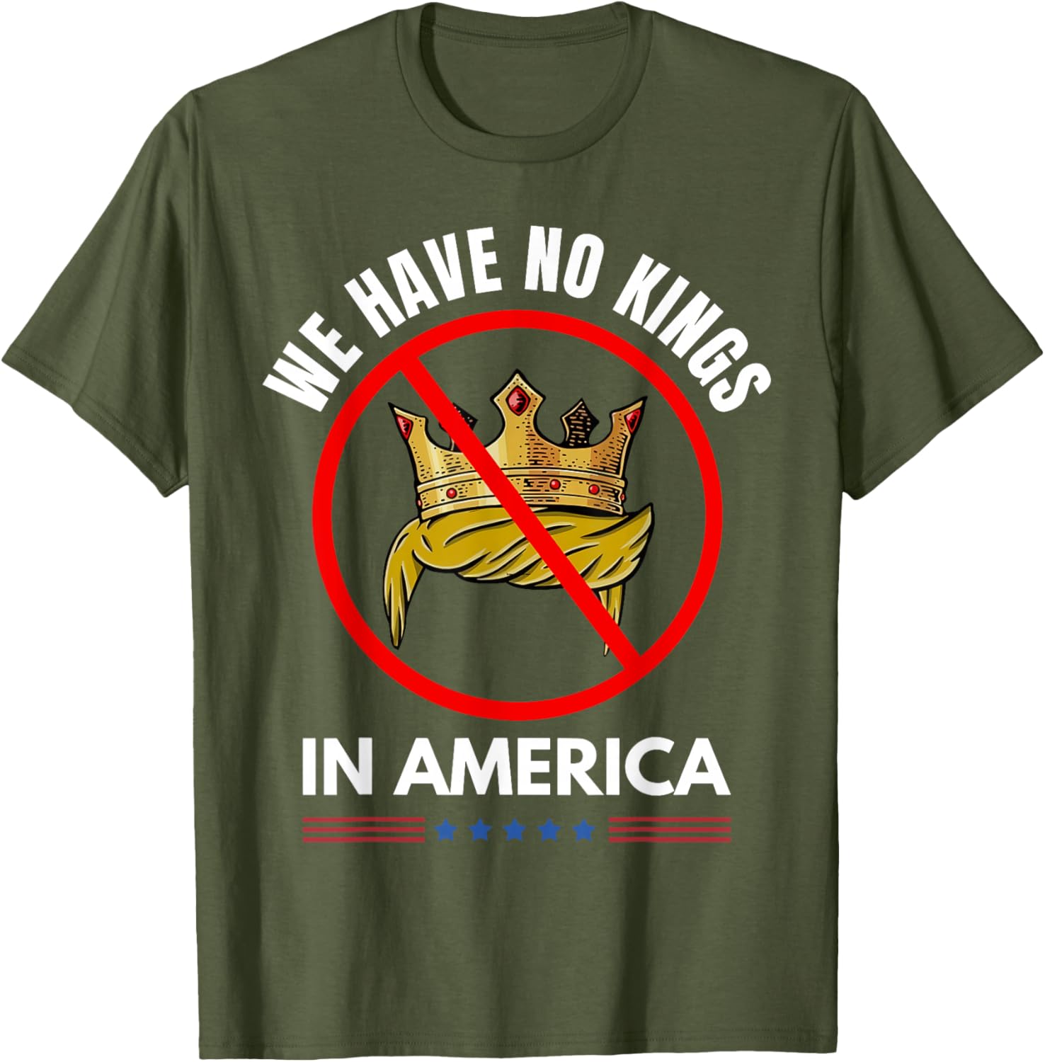 No Kings In America T-Shirt for Trendy Casual Fashion Lovers - 20