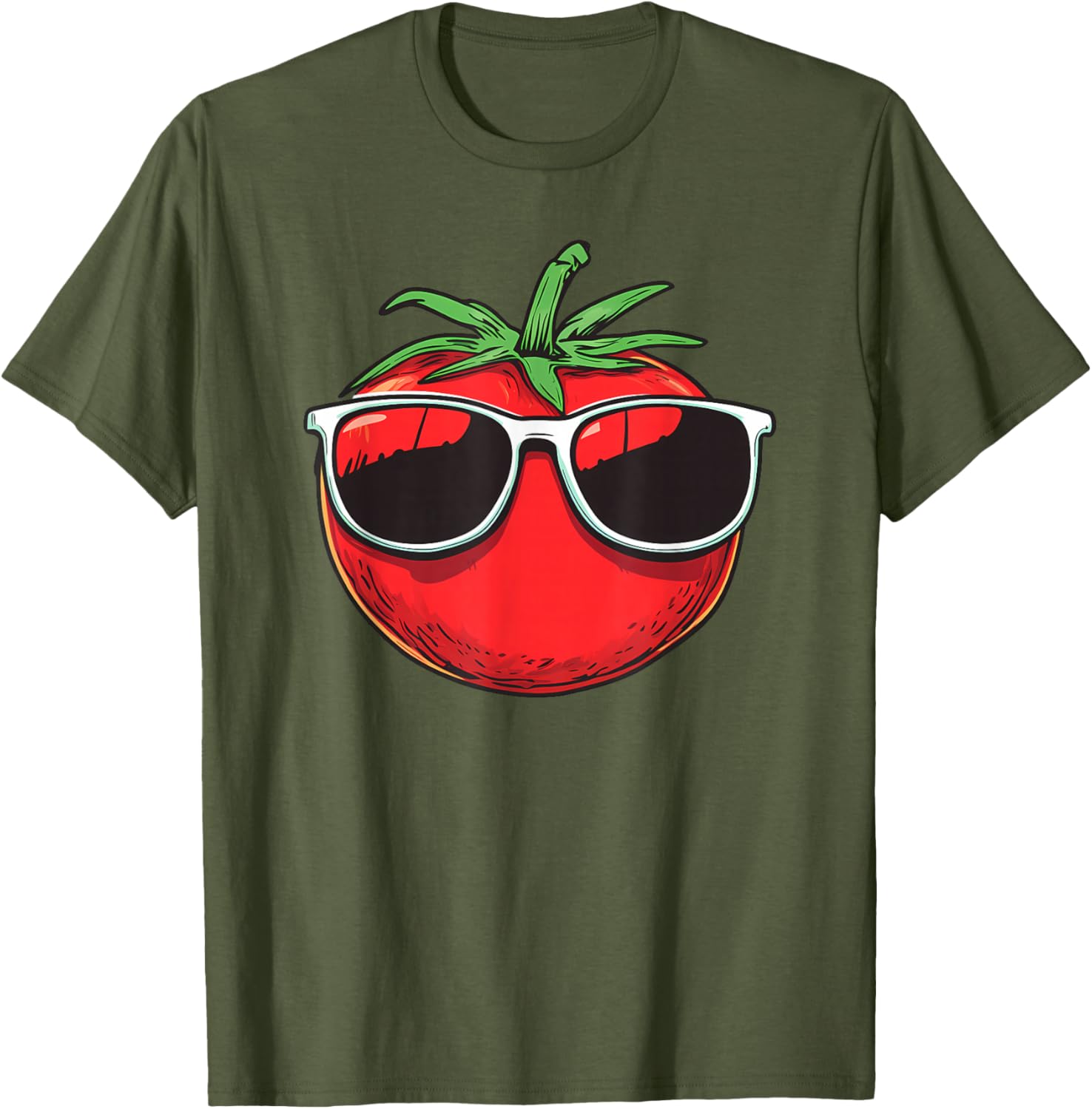 Funny Tomato Sunglasses T-Shirt for Cool Summer Style and Fun Fashion - 11