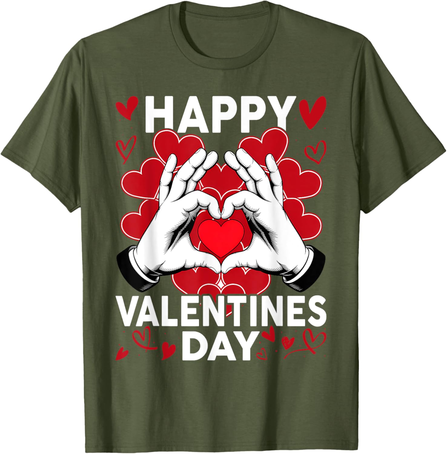 Happy Valentine's Day Couples Love T-Shirt for Perfect Date Night - 9