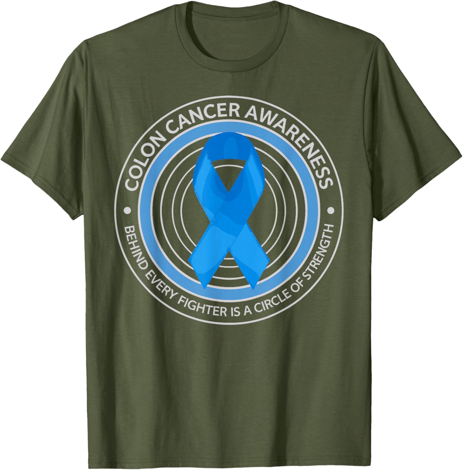 Colon Cancer Awareness T-Shirt for Colorectal Cancer Month Celebration - 6
