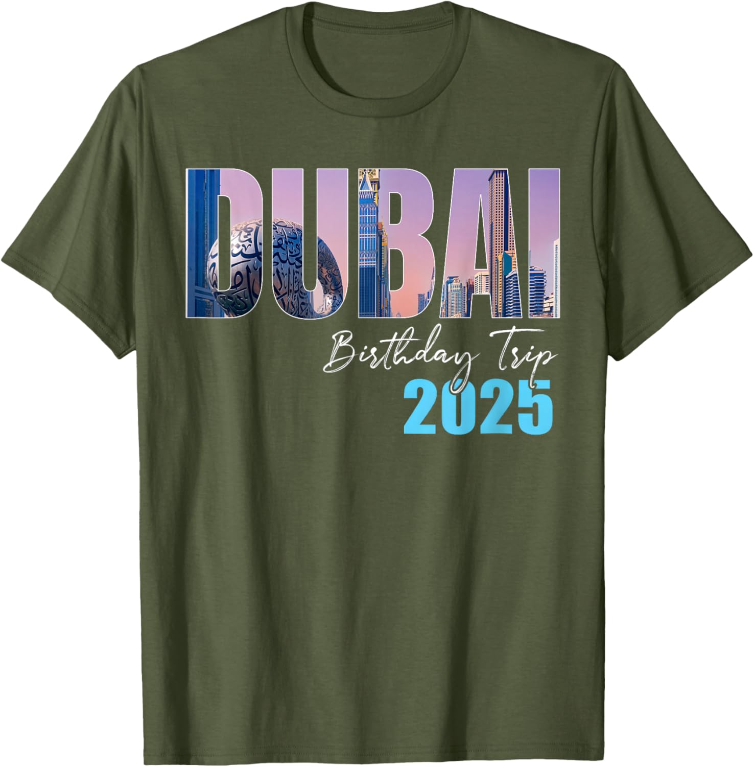 Celebrate in Style with Dubai Birthday Trip Cruise T-Shirt for 2025 - 24