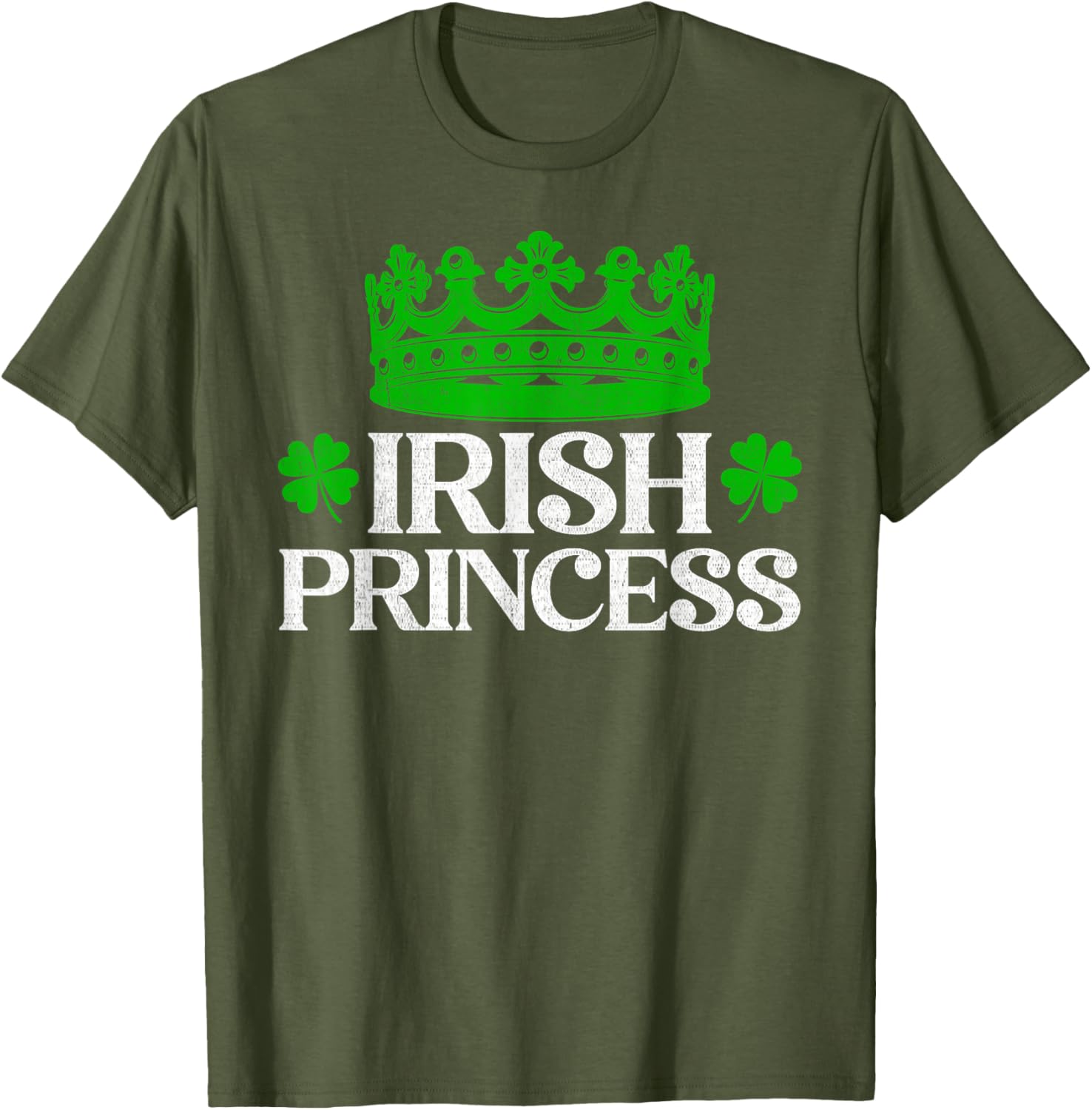 Irish Princess St Patrick's Day T-Shirt for Women and Girls - 2