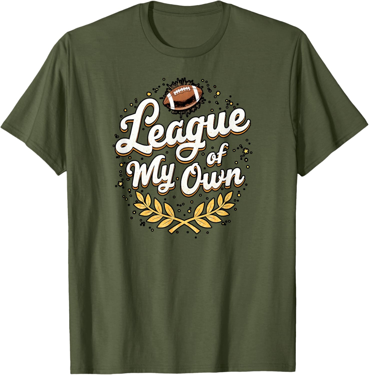 Funny Fantasy Football Champs Trophy Winner Draft T-Shirt for Fans - 24