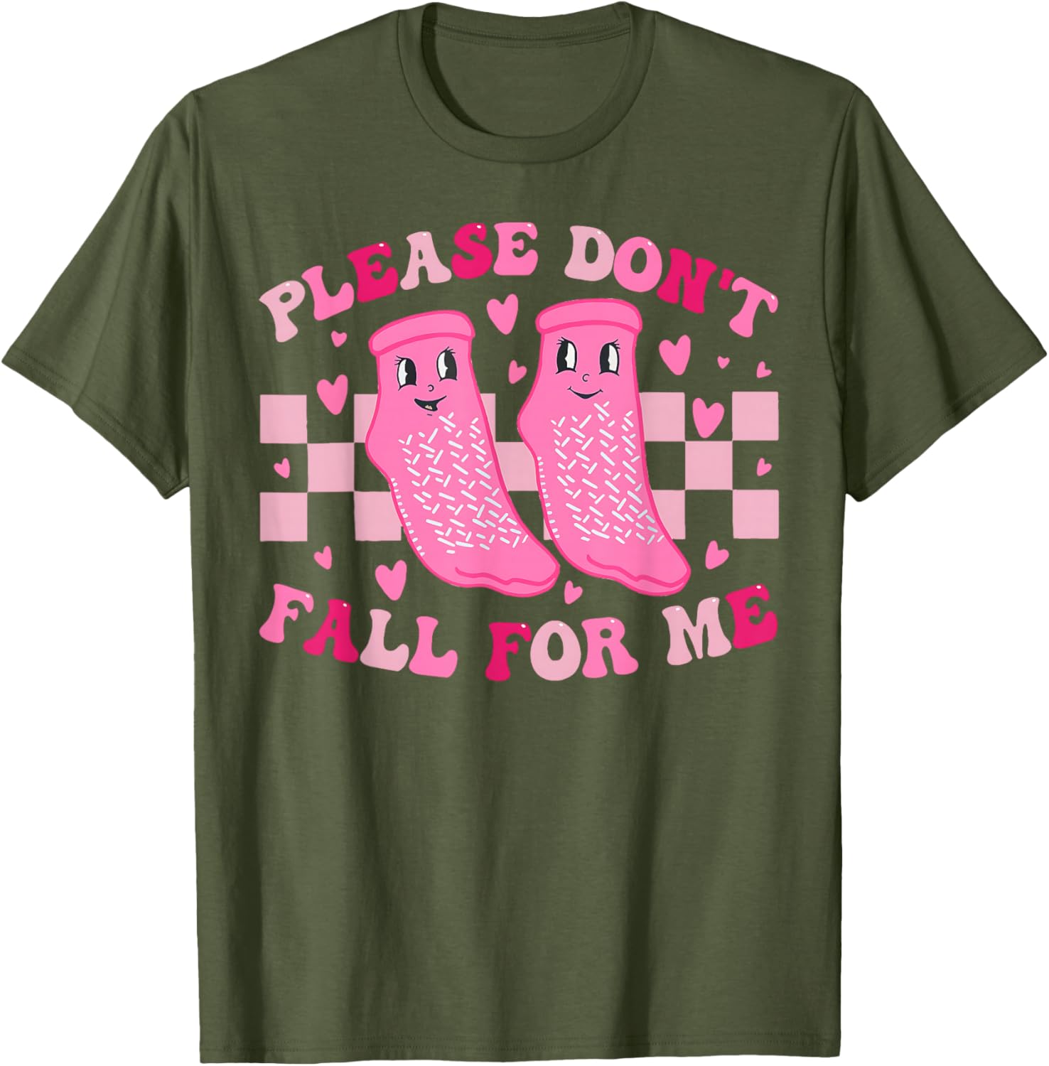 Funny Nurse Valentine T-Shirt for RN PCT CNA - Don't Fall for Me! - 8