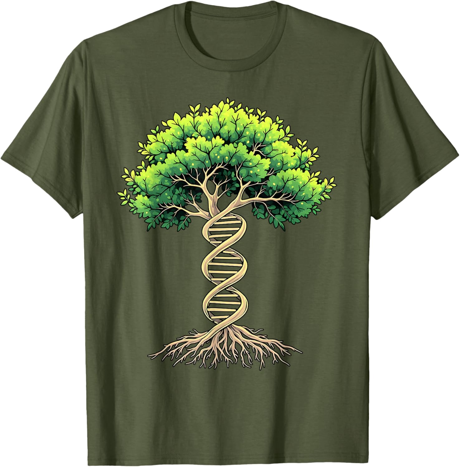DNA Tree Life Science Nature T-Shirt for Science Lovers and Nature Fans - 14