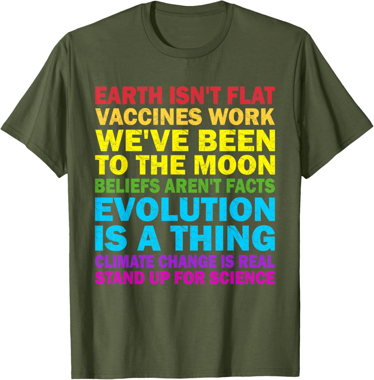 Support Science with a Colorful Bold Design T-Shirt for Everyone - 10